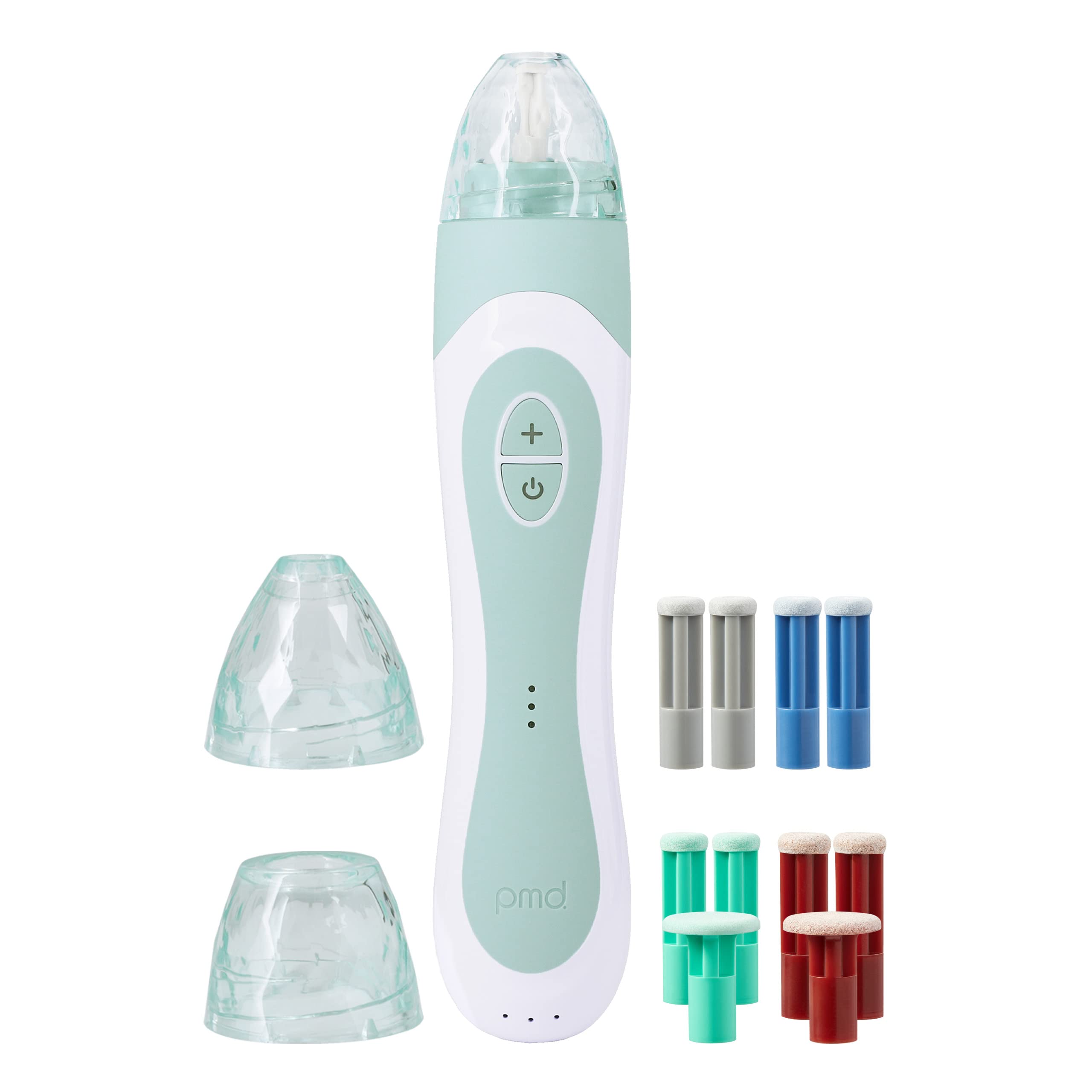 PMD Personal Microderm Elite Pro - At-Home Microdermabrasion Device for Face & Body - Exfoliating Crystals & Vacuum Suction Machine - 3 Speed Settings for Glowing Skin - Perfect for Anti-Aging, Acne Treatment & Skin Rejuvenation at Home