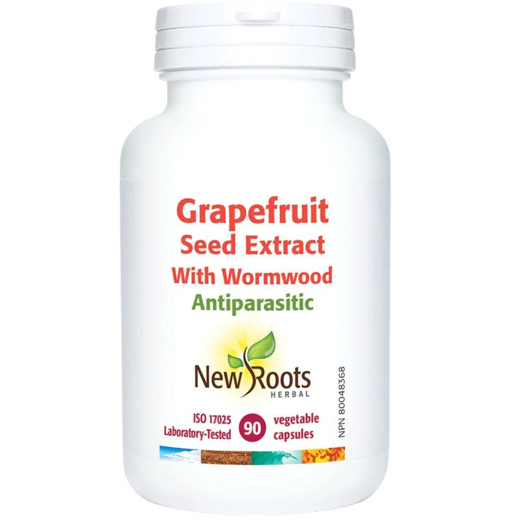 New Roots Grapefruit Seed Extract 90 Veggie Caps - Natural Immune Support Supplement for Adults - Perfect for Daily Wellness & Travel Health