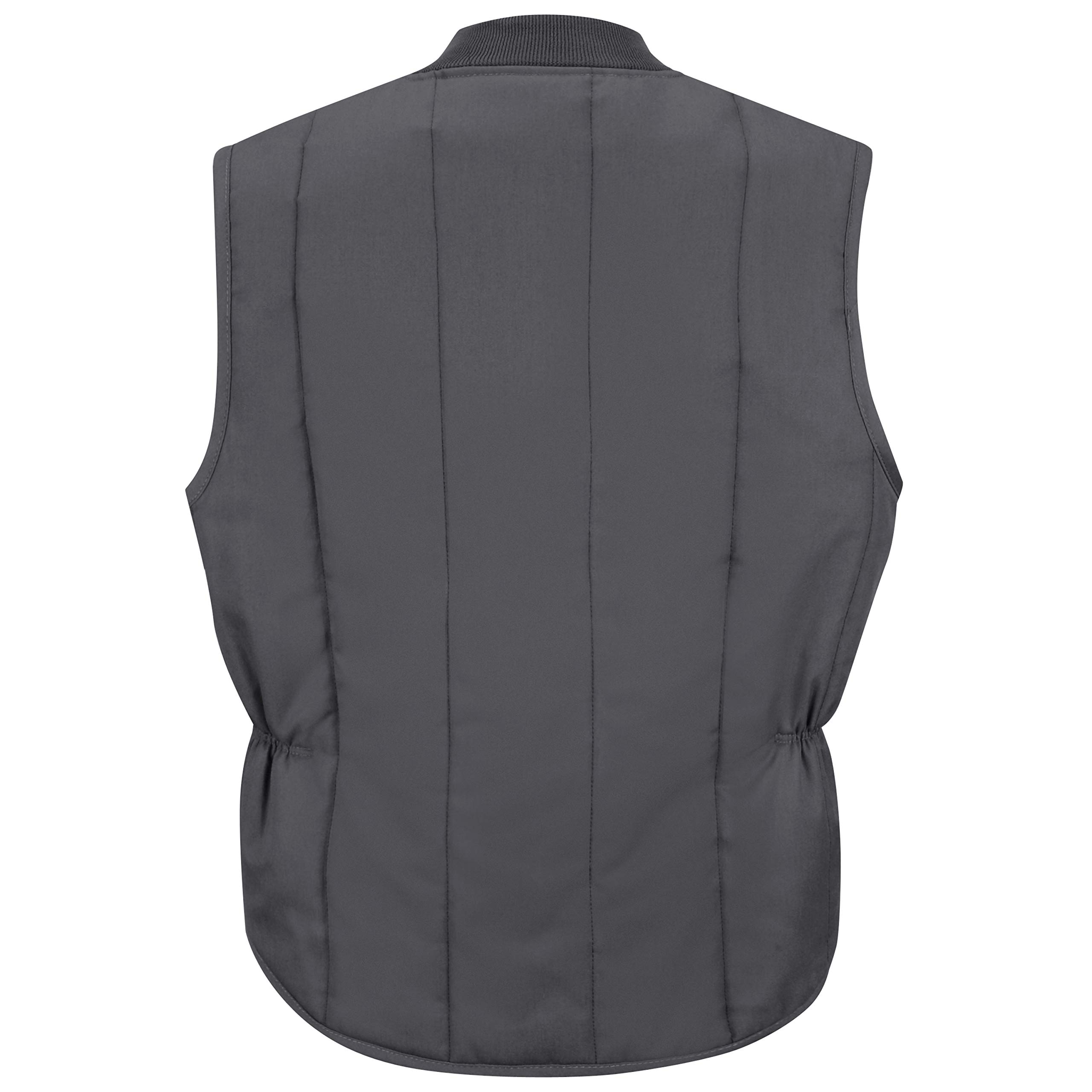 Red Kap Men's Quilted Vest - Lightweight Warm Work Jacket for Outdoor Activities, Hunting & Casual Wear | Durable Winter Insulated Vest for Men