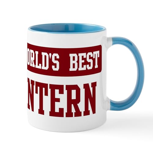White/Blue Inside - Worlds Best Intern Mug
