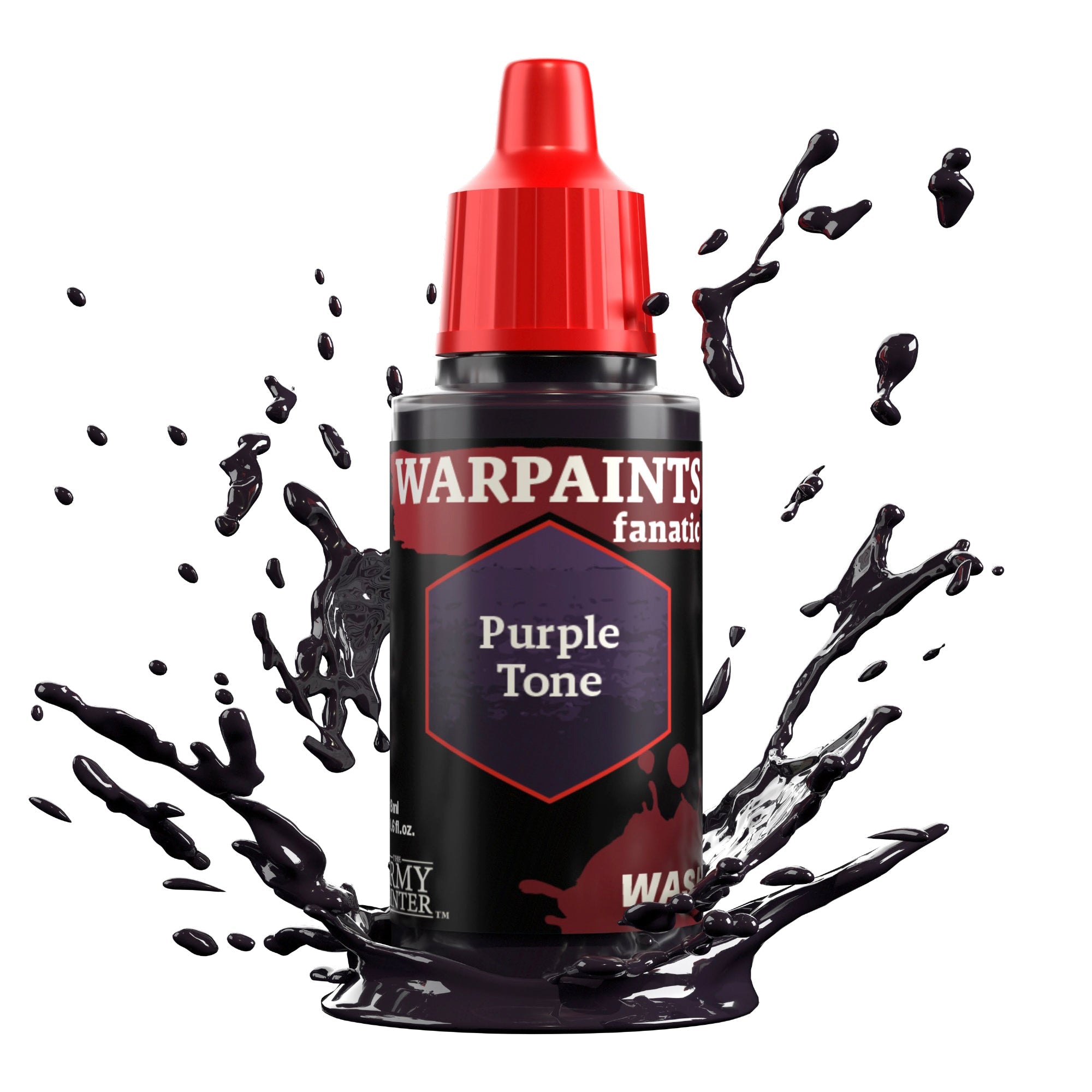 Warpaints Fanatic Wash: Purple Tone - High-Quality Water-Based Face & Body Paint for Halloween, Cosplay & Costume Parties - Safe for Kids & Adults