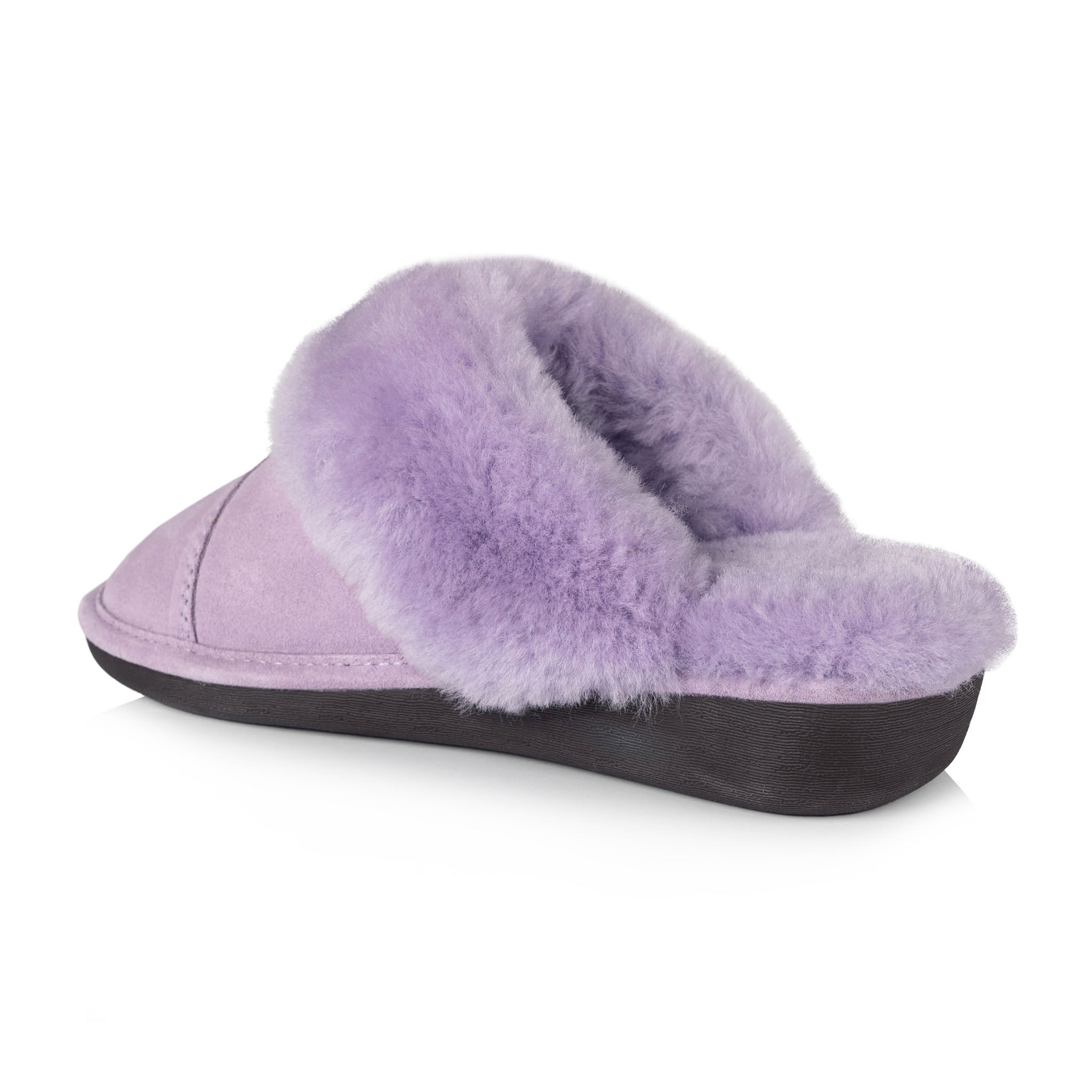 Joy Women's Soft Plush Memory Foam Slippers - Cozy Indoor House Shoes for Women, Non-Slip Warm Fuzzy Slippers (Lilac) - Perfect for Relaxing at Home, Lounging & Winter Comfort