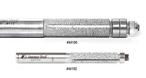 Amana Tool 44105 Diamond Coated Flush Trim Router Bit for Carbon Fiber & Fiberglass Cutting - Perfect for CNC Machining, Woodworking, and Composite Material Fabrication