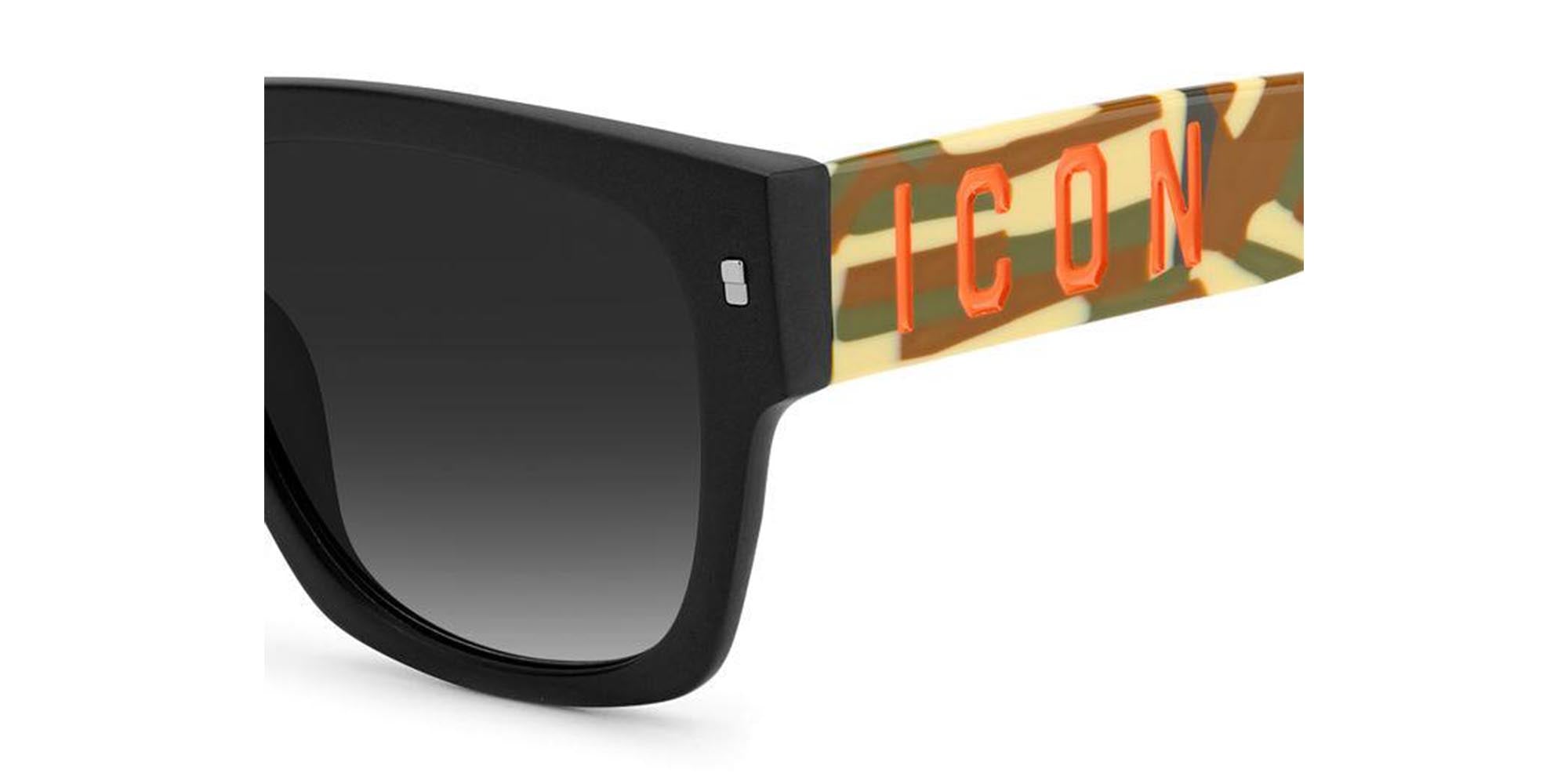 DSQUARED2 Icon 0004/S Sunglasses - Polarized UV Protection Aviator Sunglasses for Men & Women - Perfect for Driving, Beach & Outdoor Activities