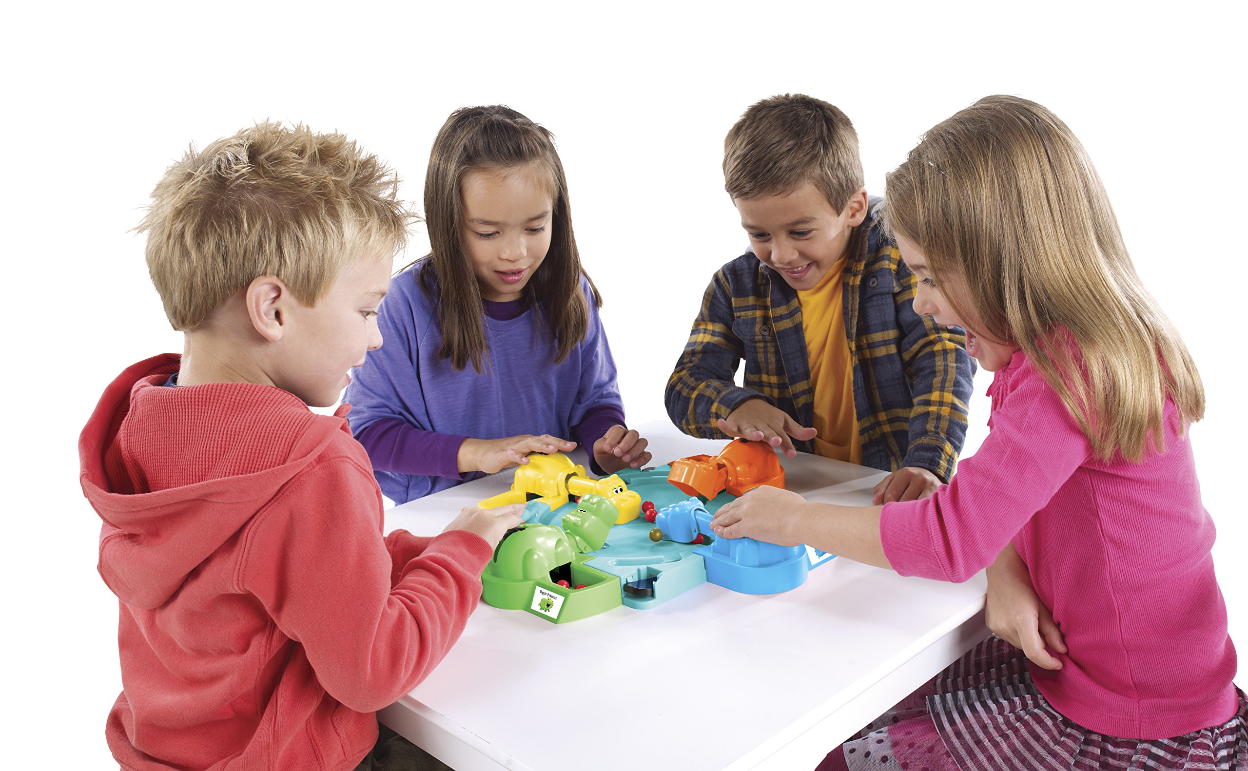 Hasbro Gaming 98936398 Hippo Flipp Kids Board Game - Fun Family Game Night Activity for Boys & Girls Ages 4+ - Perfect for Birthday Parties & Indoor Playtime
