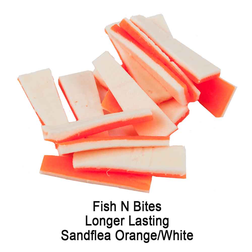 Fish N Strips Longer Lasting Fishbites - 15 Pack | Saltwater & Freshwater Fishing Bait for All Species | Perfect for Shore, Boat & Ice Fishing