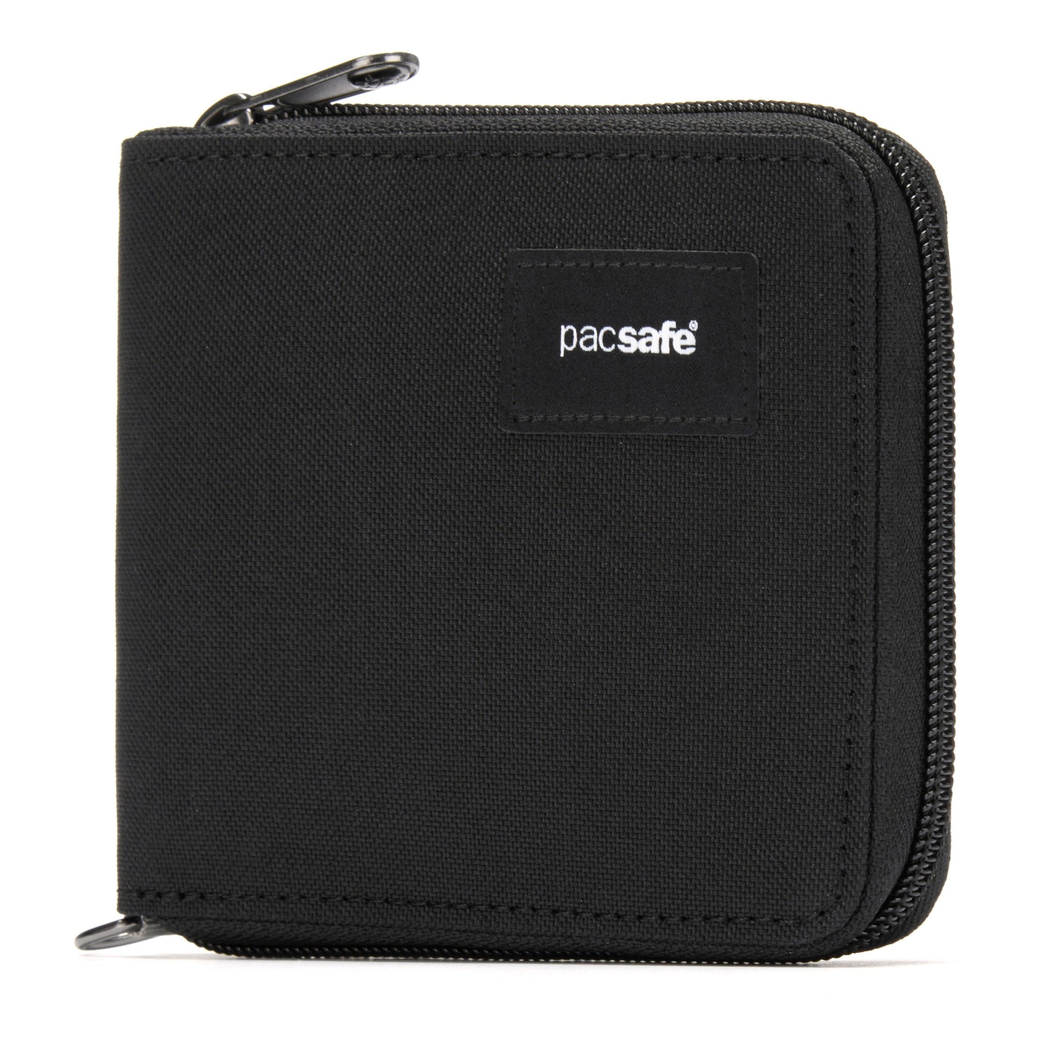 Pacsafe RFID Blocking Zip Around Wallet - Secure Travel & Everyday Use for Credit Cards, Passport & Cash