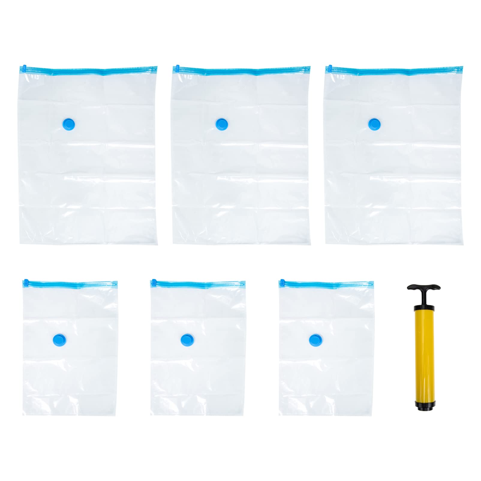 Cabilock Vacuum Seal Bags Set - Foldable Storage for Travel & Home