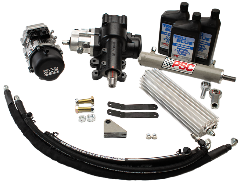 2021-2024 Jeep 392 PSC Cylinder Assist™ EHPS Steering Kit with 6.75