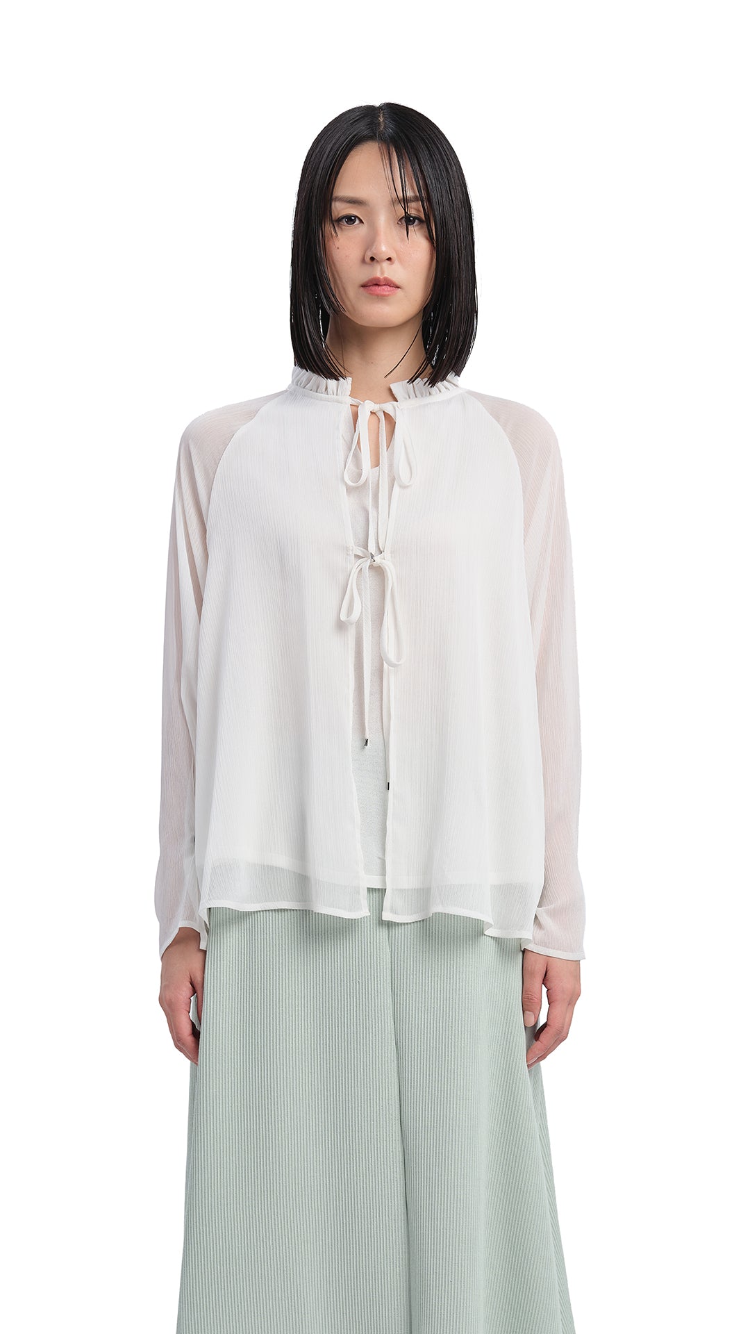 2 in 1 Women's Blouse - Versatile Button Down Shirt & Stylish Layering Top for Work, Date Night & Casual Outfits