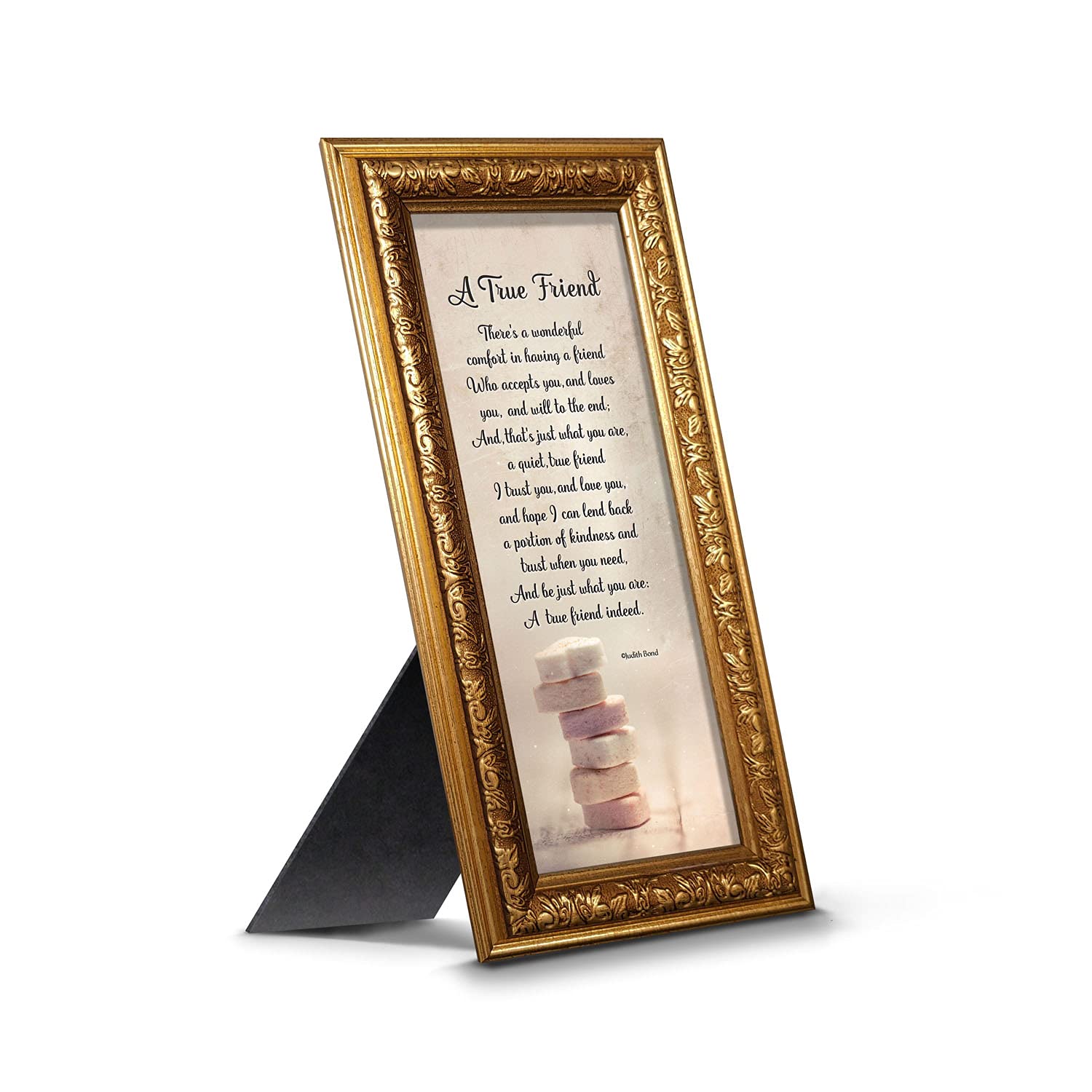 Crossroads Home Décor Elegant Picture Frame - Perfect Birthday Gift for Women, Bridesmaid Gift, Friendship Gift, Thank You Gift & Housewarming Present - Ideal for Home Decor, Office Display or Special Occasion Memories