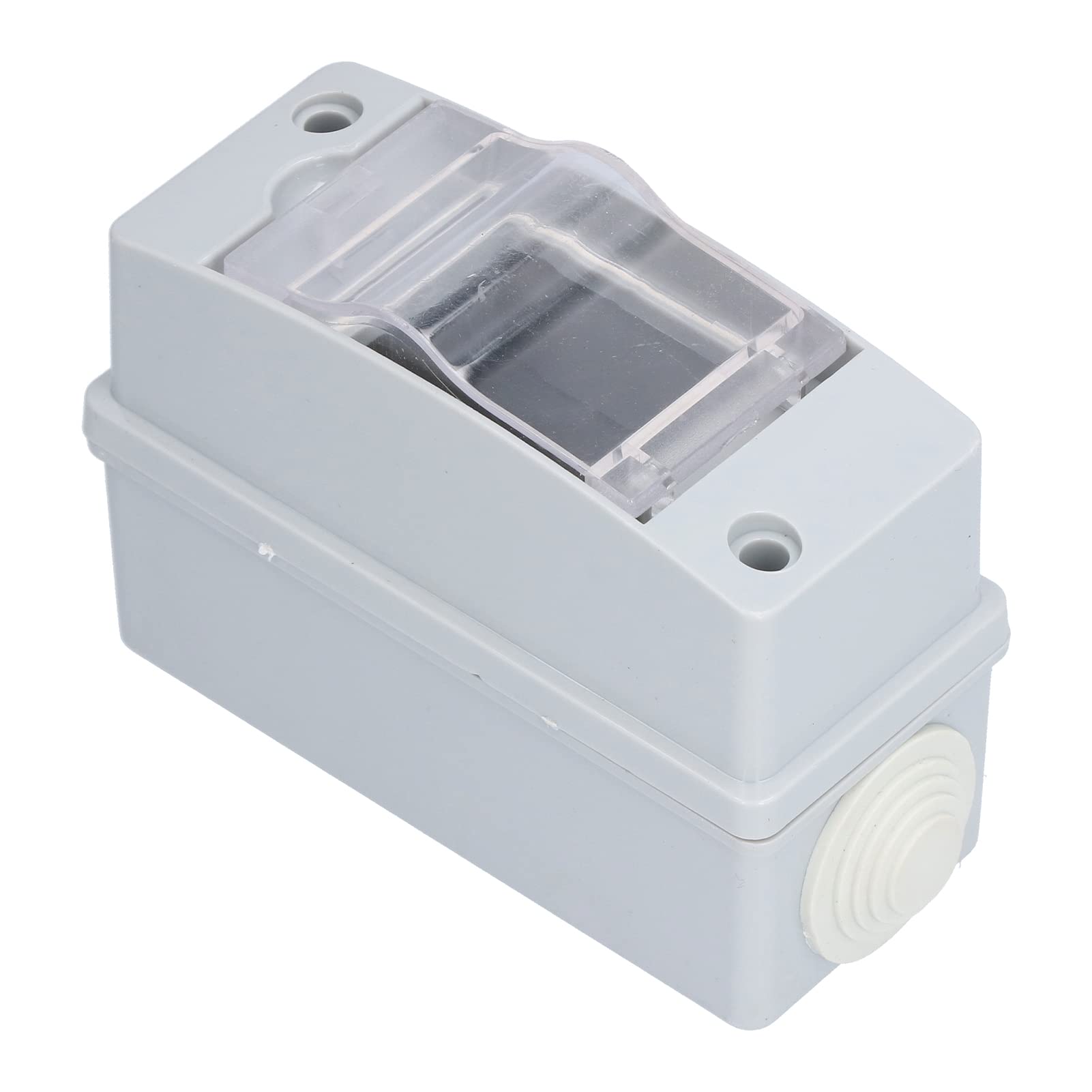 Waterproof Outdoor Electrical Distribution Box - Transparent Rubber Circuit Breaker Cover for Safe Power Distribution | Ideal for Home, Garage & Industrial Use