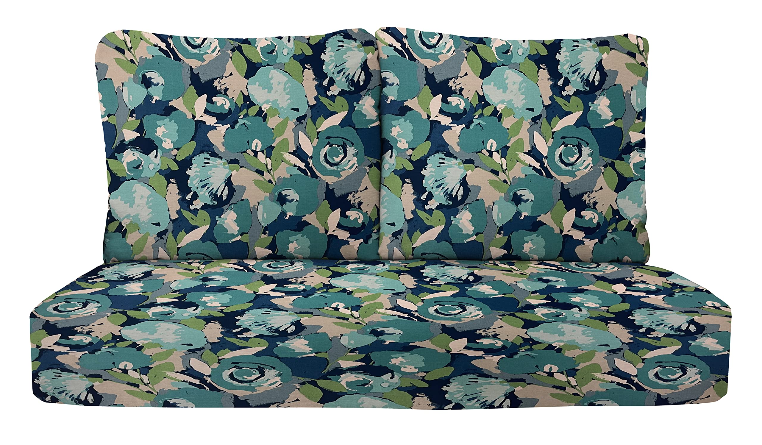 RSH Décor Indoor Outdoor Deep Seating Loveseat Cushion Set - 46