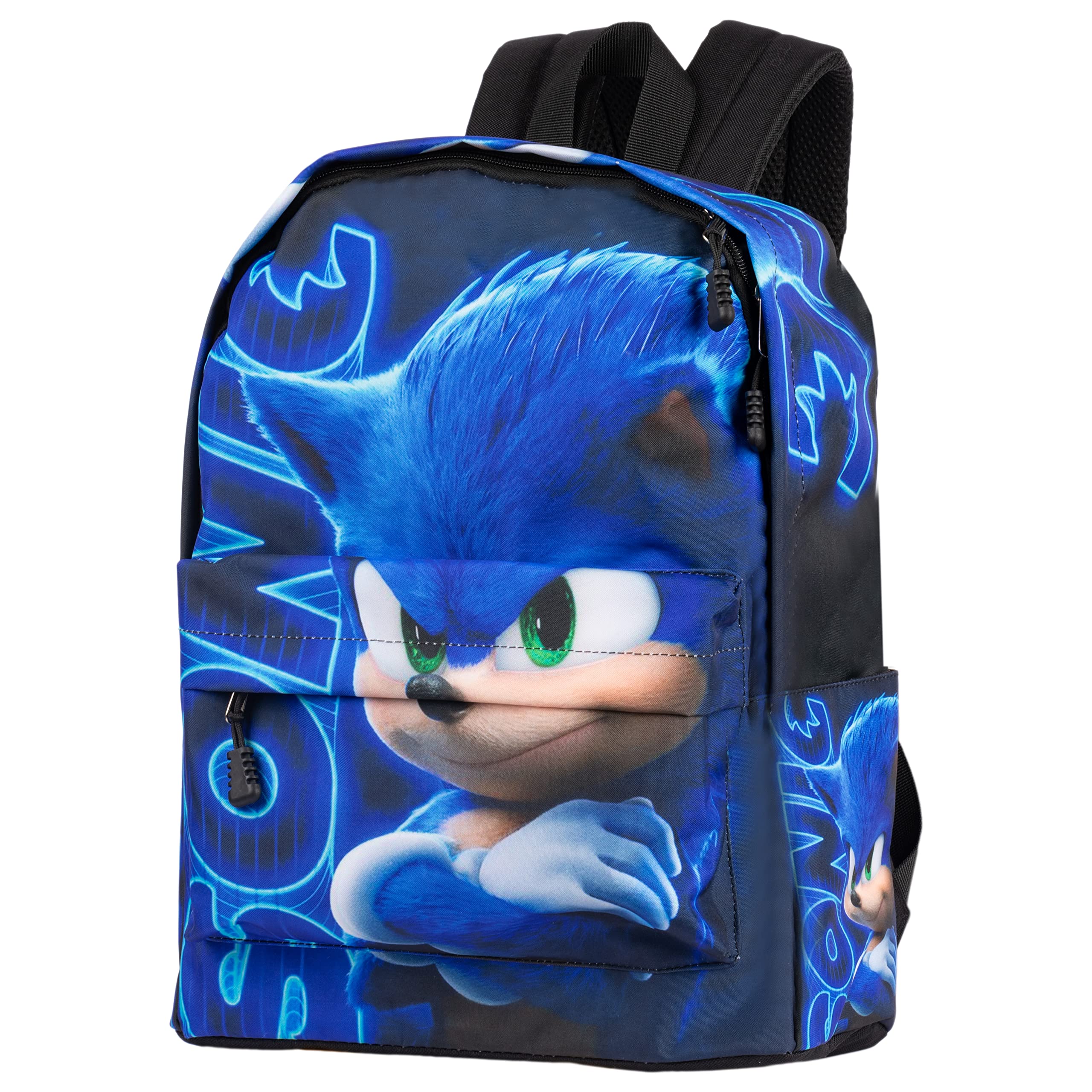 Blue Anime Backpack for Men & Women - Lightweight Shoulder Bag with Unique Design - Perfect for School, Travel & Cosplay Events