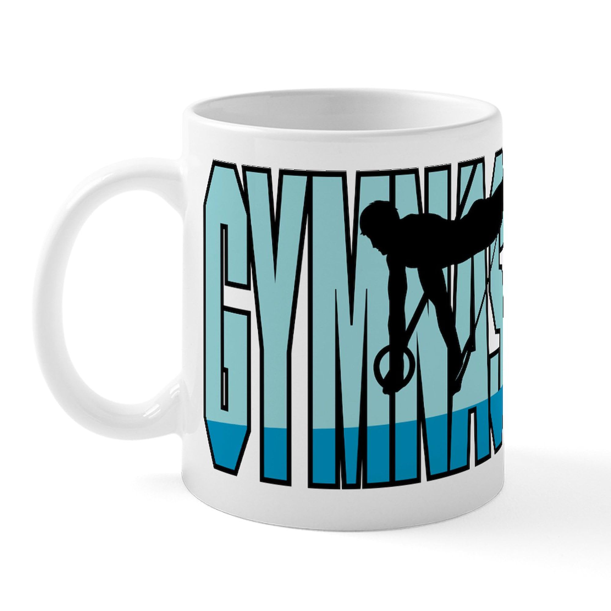Gymnastics Coffee Mug - 11 oz (325 ml) Ceramic Cup for Tea & Coffee - Perfect for Gymnasts, Coaches & Fans - Ideal for Home, Office & Gym Use