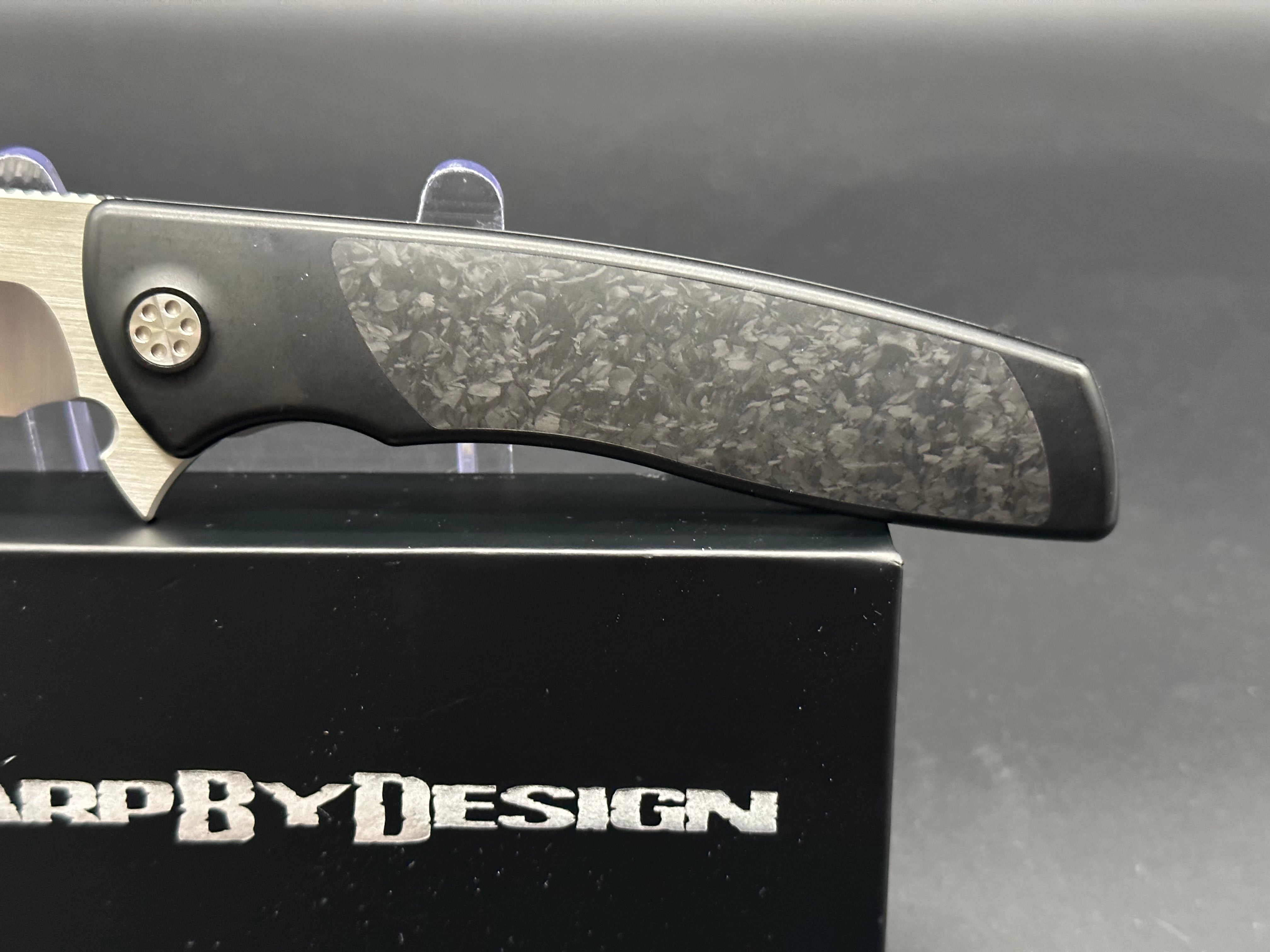 Sharp By Design Evo Typhoon Harpoon Tanto Knife - Premium EDC Folding Pocket Knife for Outdoor, Camping & Survival Use