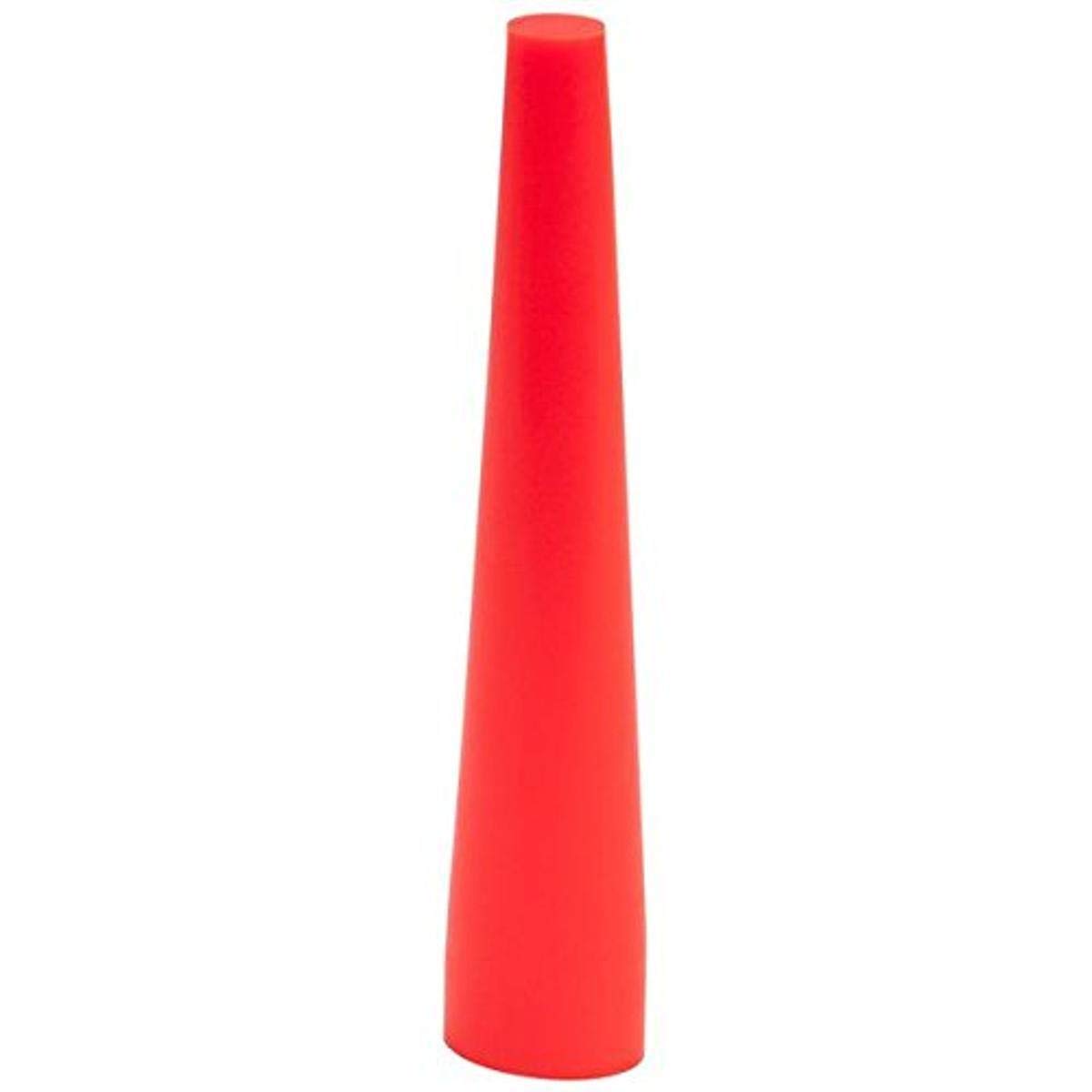 Nightstick 1200-RCONE Reflective Safety Cone - High Visibility Red Traffic Cone for Road Construction, Parking, Emergency Zones & Hazard Marking