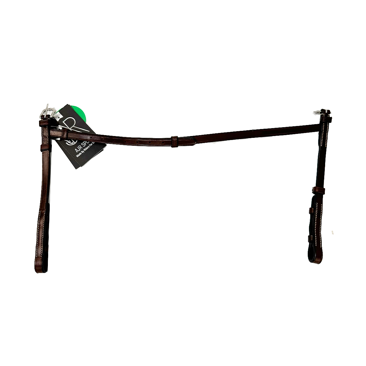 AJR Hackamore Cheek Piece Attachments for Western Horse Training - Durable Leather Horse Tack for Riding and Training Scenarios