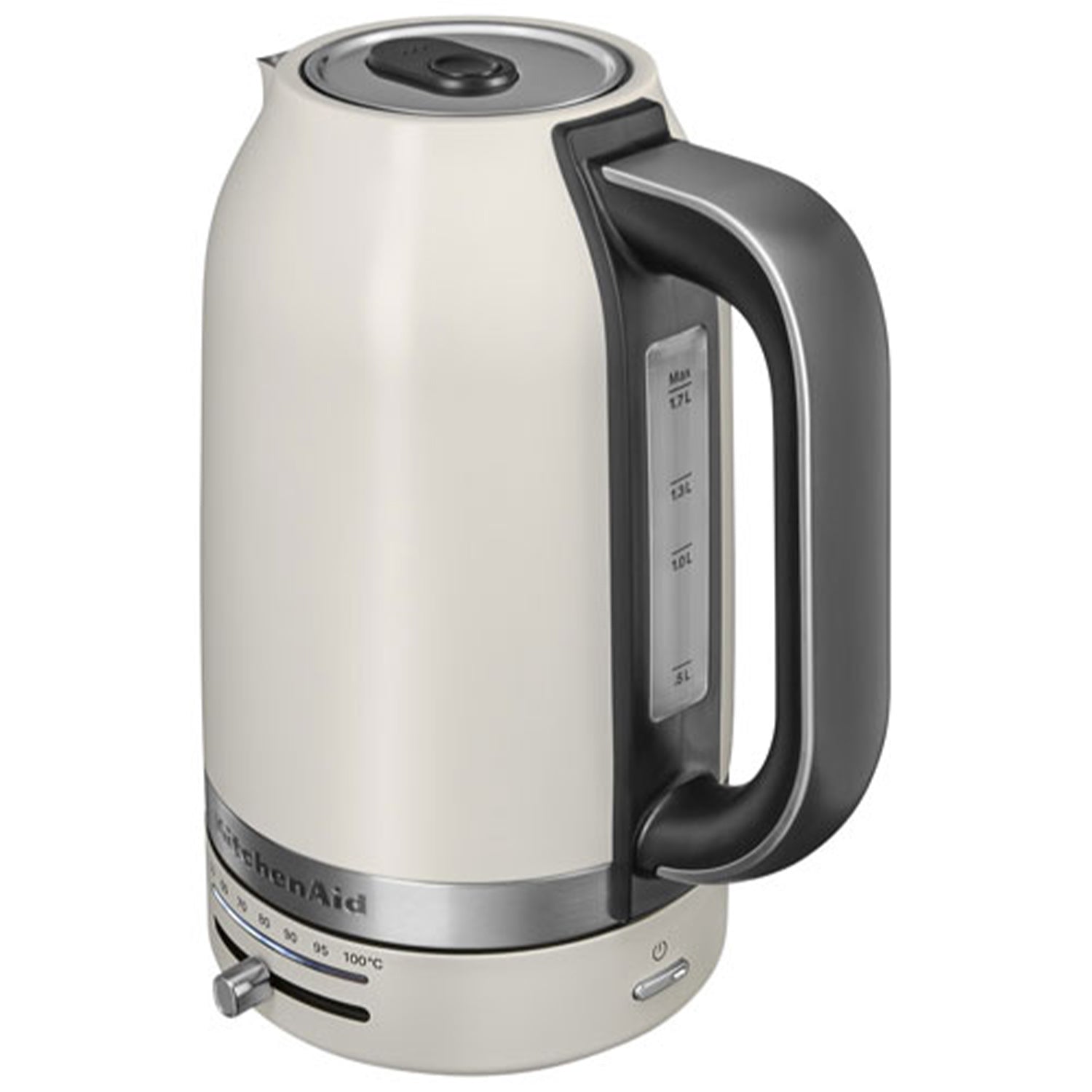 KitchenAid KEK1701PL 1.7L Electric Kettle with Porcelain Finish - Fast Boiling, Auto Shut-Off, Cordless Convenience - Perfect for Tea, Coffee & Hot Beverages in Home or Office