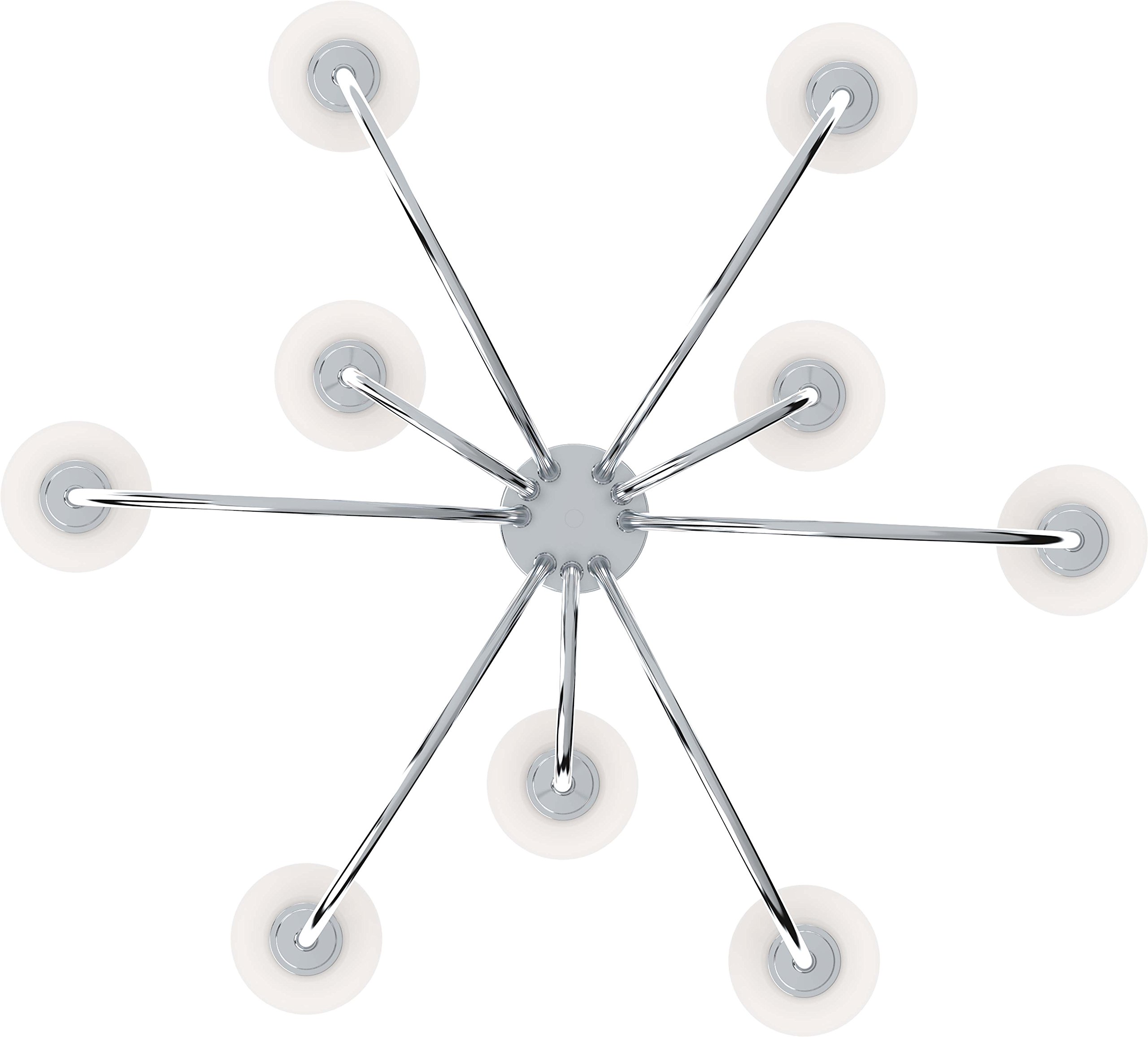V5719-93 Concord Collection Chandelier - Modern Crystal Ceiling Light Fixture for Dining Room & Living Room | Volume Lighting