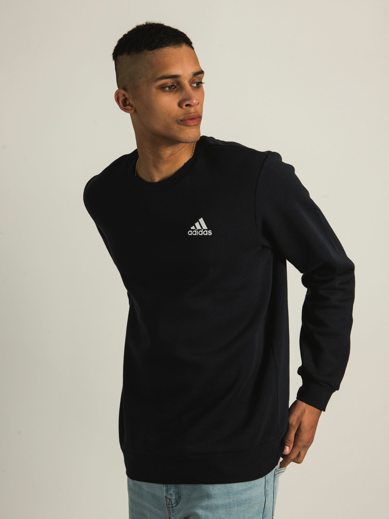 Adidas FeelCozy Sweatshirt for Men & Women - Soft & Comfortable Pullover Hoodie - Perfect for Casual Wear, Gym & Outdoor Activities