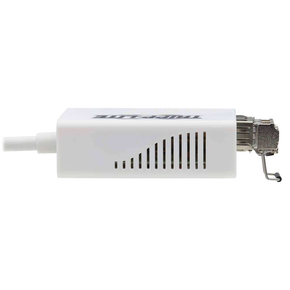 Tripp Lite USB C 3.1 to Fiber Transceiver Gigabit Ethernet Adapter | SMF LC (U436-SMF-1G-LC) | High-Speed Network Connection for Office & Data Centers