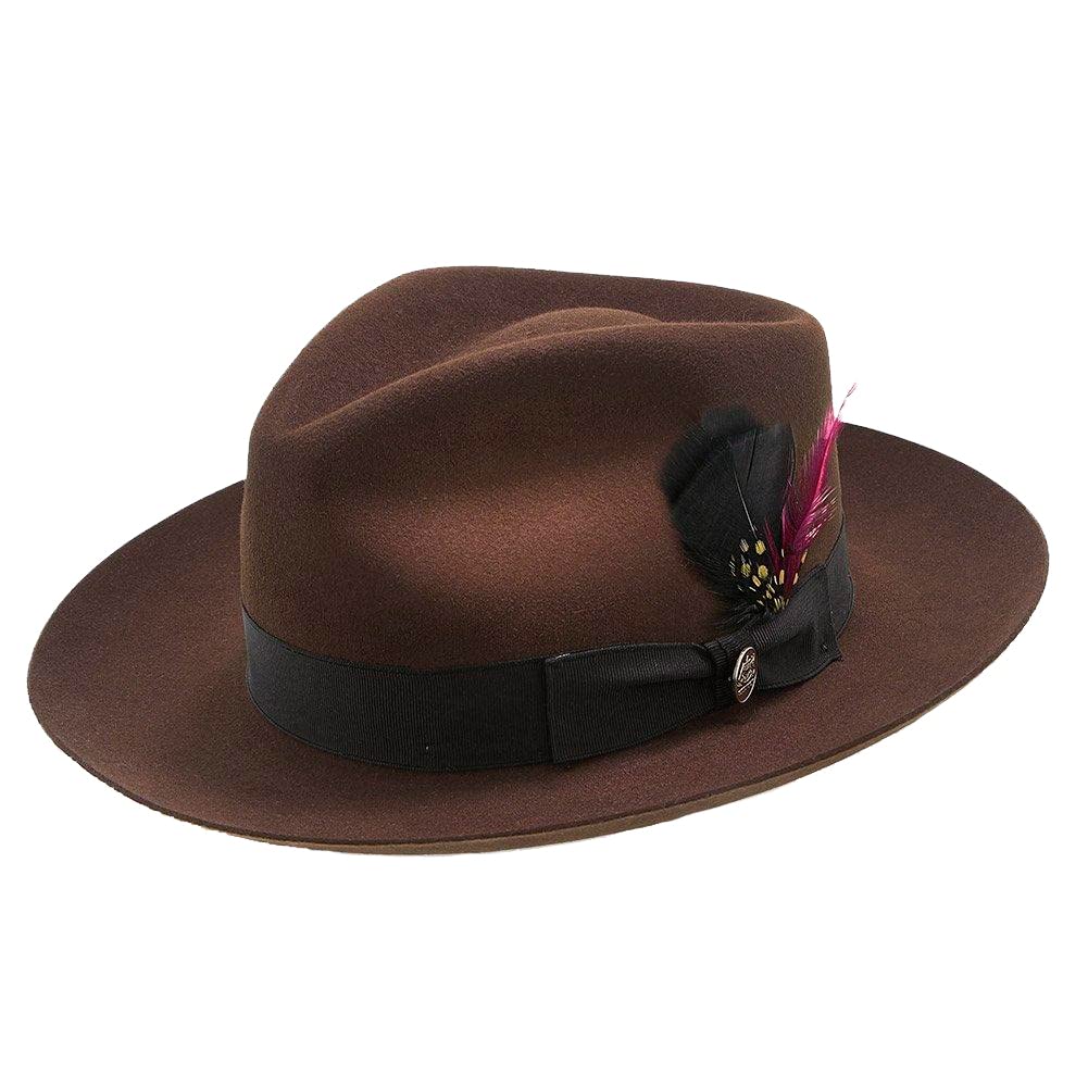 Stetson Men's Chatham Cowboy Hat - Classic Western Style for Men - Durable Felt Hat for Rodeo, Ranch, and Outdoor Adventures
