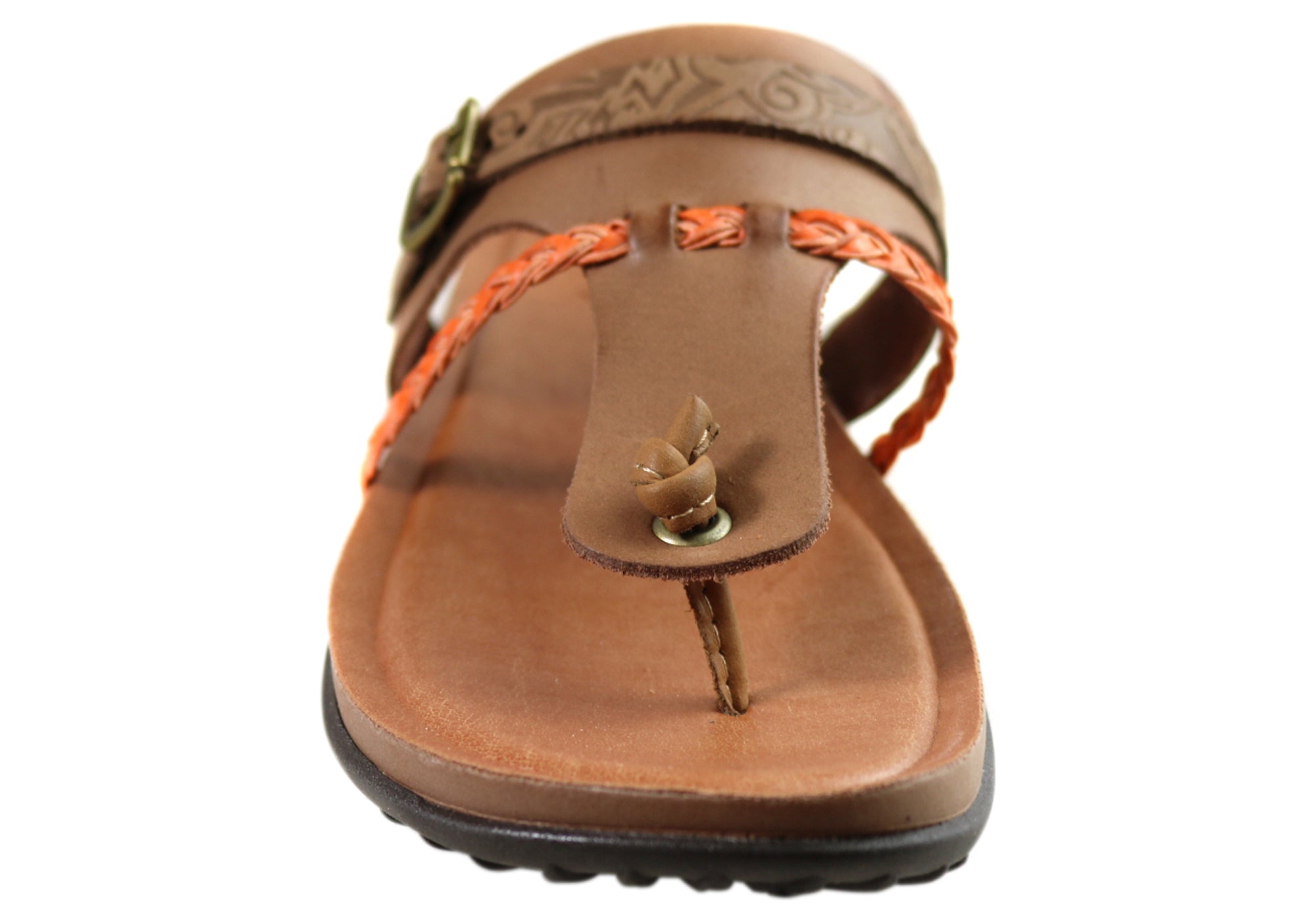 Women's Comfortable Leather Sandals - Handmade in Brazil - Casual Summer Flip Flops for Beach, Travel & Everyday Wear