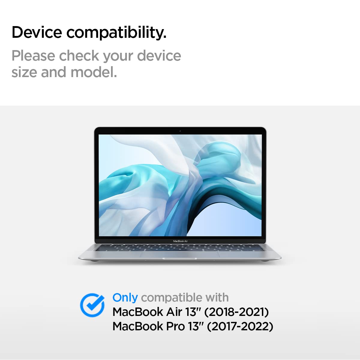 Spigen Tempered Glass Screen Protector for MacBook Pro 13 & MacBook Air 13 - Full Coverage, Anti-Scratch, Ultra Clear - Perfect for Work, Travel & Everyday Use