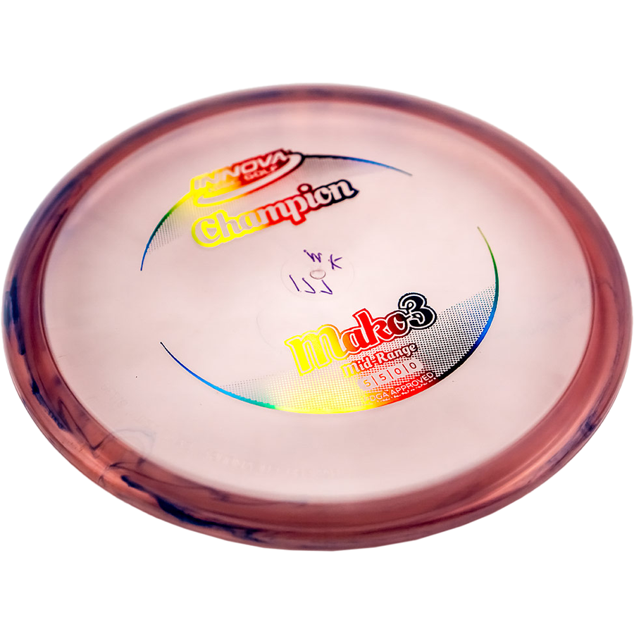 Champion Mako3 Mid-Range Disc Golf Driver - Premium Plastic for Accurate Throws | Perfect for Park Courses and Recreational Play