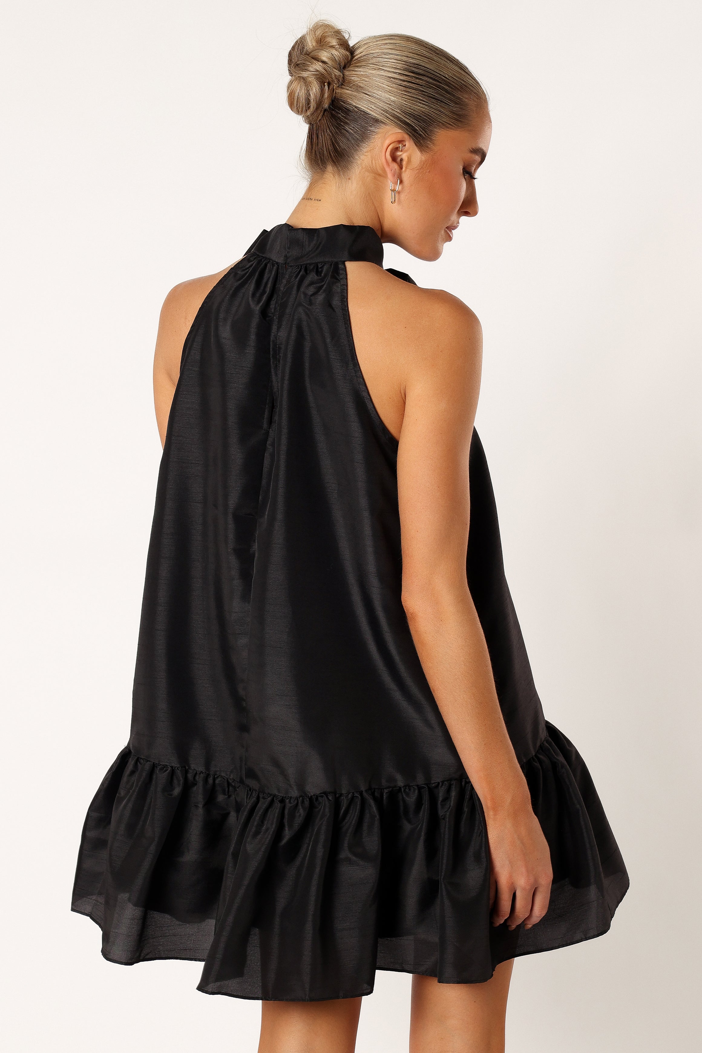 Jenna Halterneck Mini Dress for Women - Sexy Black Bodycon Party Dress - Perfect for Night Out, Club, Date Night & Special Occasions