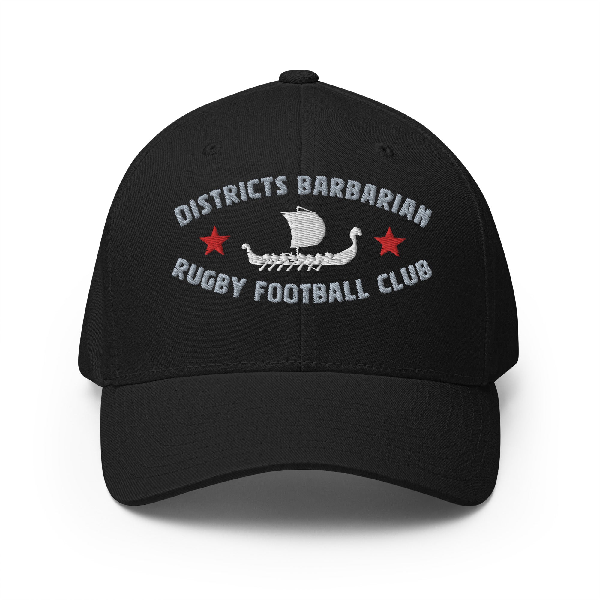 Districts Barbarian RFC Structured Flexfit Cap - Adjustable Baseball Hat for Men & Women - Perfect for Sports, Outdoor Activities & Casual Wear