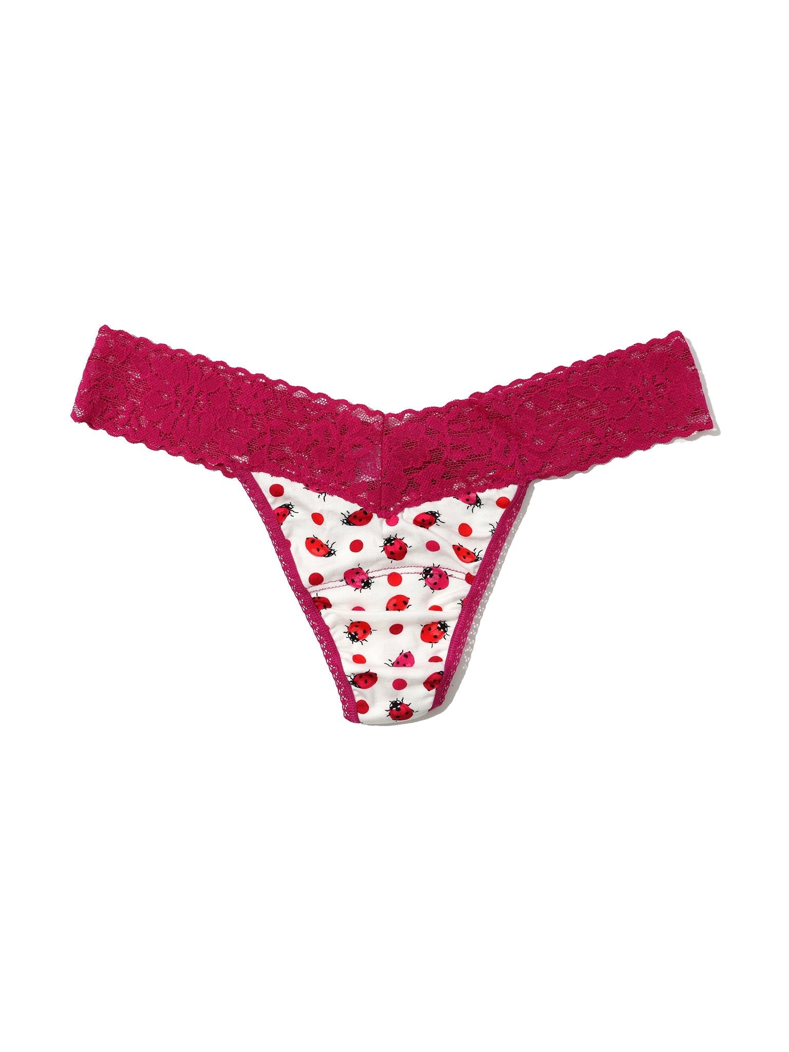 DreamEase® Low Rise Thong - Soft Printed Women's Underwear for Everyday Comfort | Perfect for Yoga, Lounge & Sleepwear