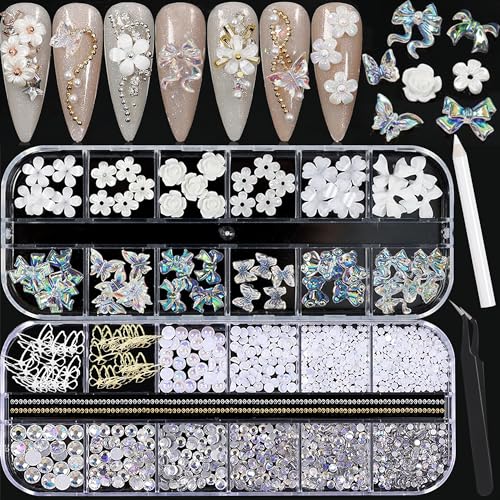 A - Nail Charms Set