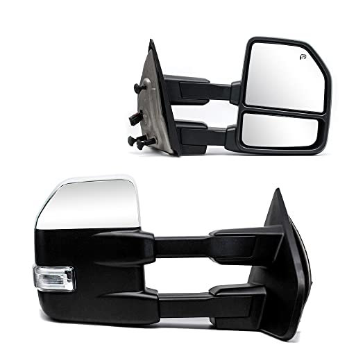 Towing Mirrors (Chrome Cap) 2004-2014