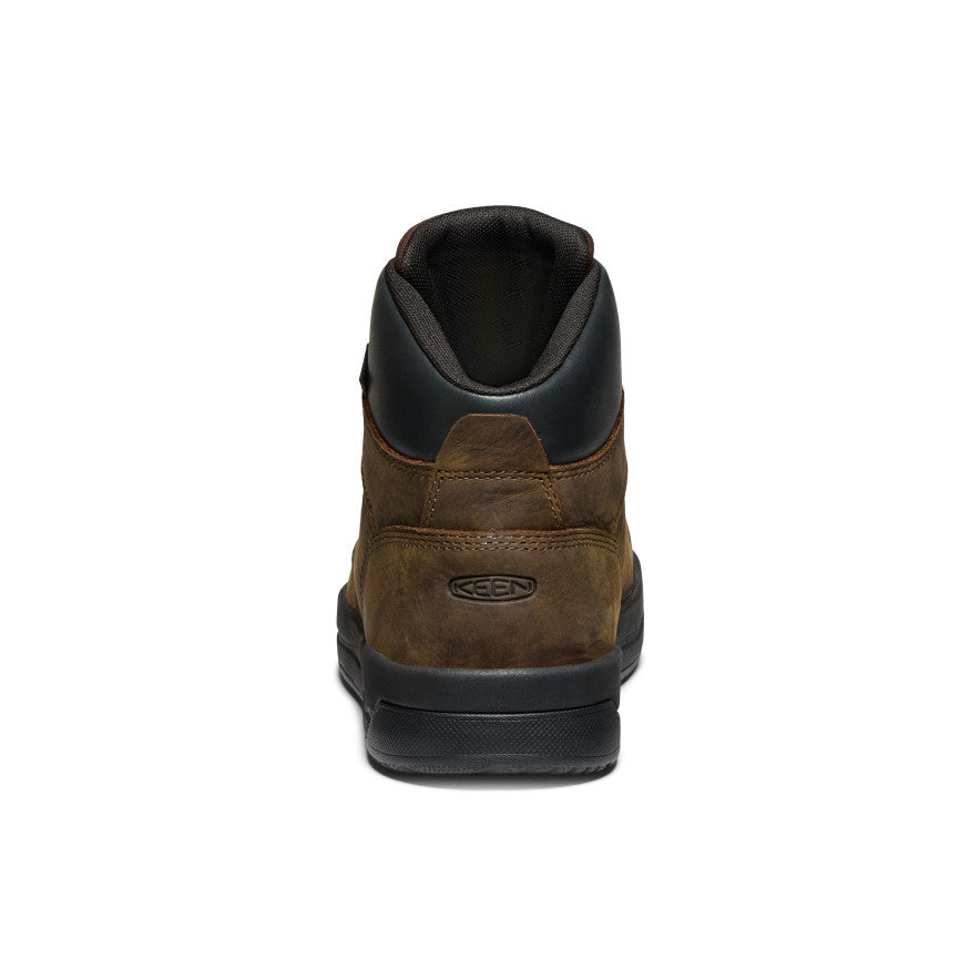 Men's Gibson ESD Safety Boots with Carbon Toe - Cascade Brown/Black Work Boots for Electricians & Construction Workers