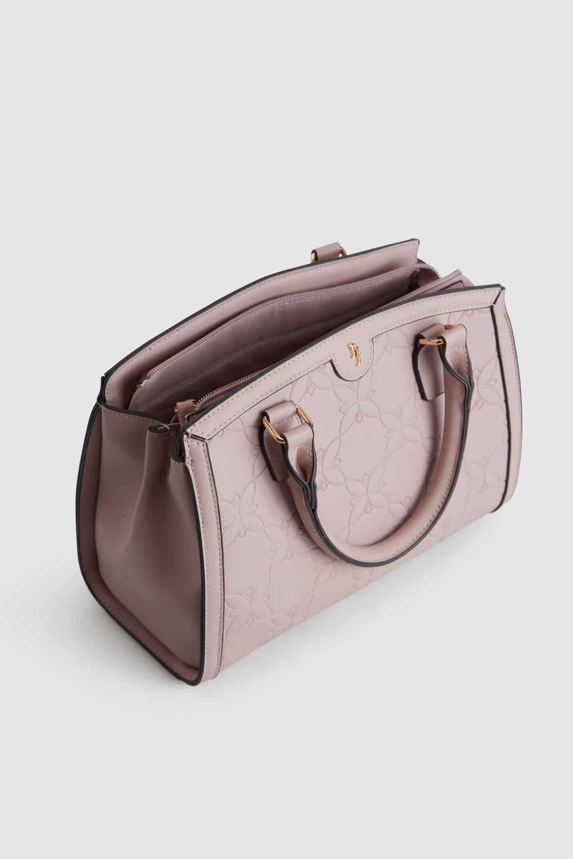 Stylish Embossed Tote Bag for Women - Fashionable Vegan Leather Shoulder Bag - Perfect for Work, Shopping & Travel Accessories