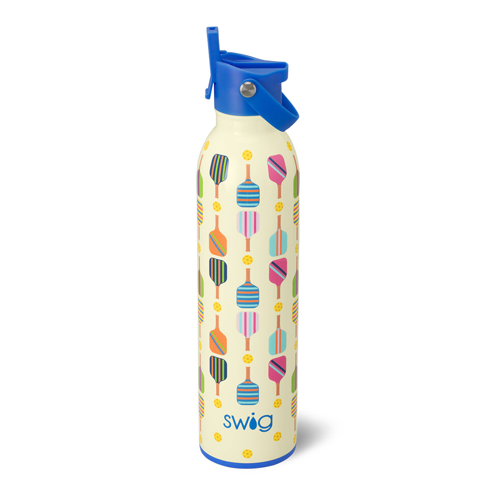 26oz Insulated Pickleball Water Bottle with Flip Lid - Leakproof & Durable for Sports, Gym, and Outdoor Activities