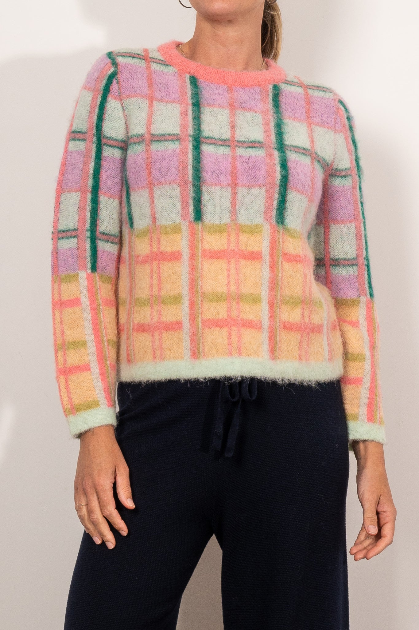 ELK Ostti Women's Knit Sweater - Soft Wool Pullover for Winter Warmth & Casual Style | Perfect for Office, Travel & Cozy Evenings