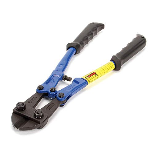 Westward 1YNB7 14-Inch Bolt Cutter with Comfortable Plastic Grips - Heavy Duty Cutting Tool for DIY, Construction & Emergency Use