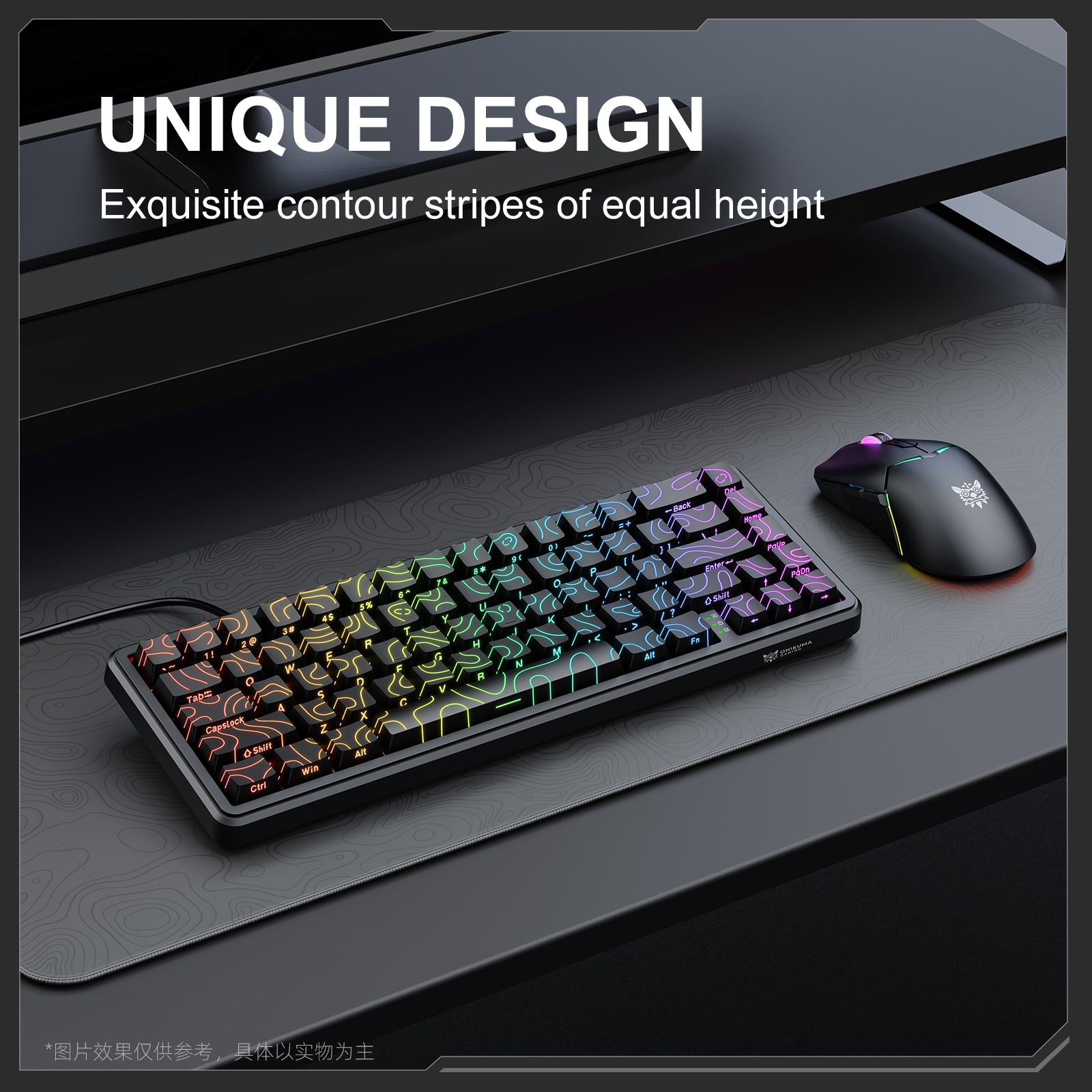 ONIKUMA G67 60% Rapid Trigger Hall Effect Gaming Keyboard - Wired RGB Custom Mechanical Keyboard with Magnetic Switches for FPS, MOBA & Esports Gaming