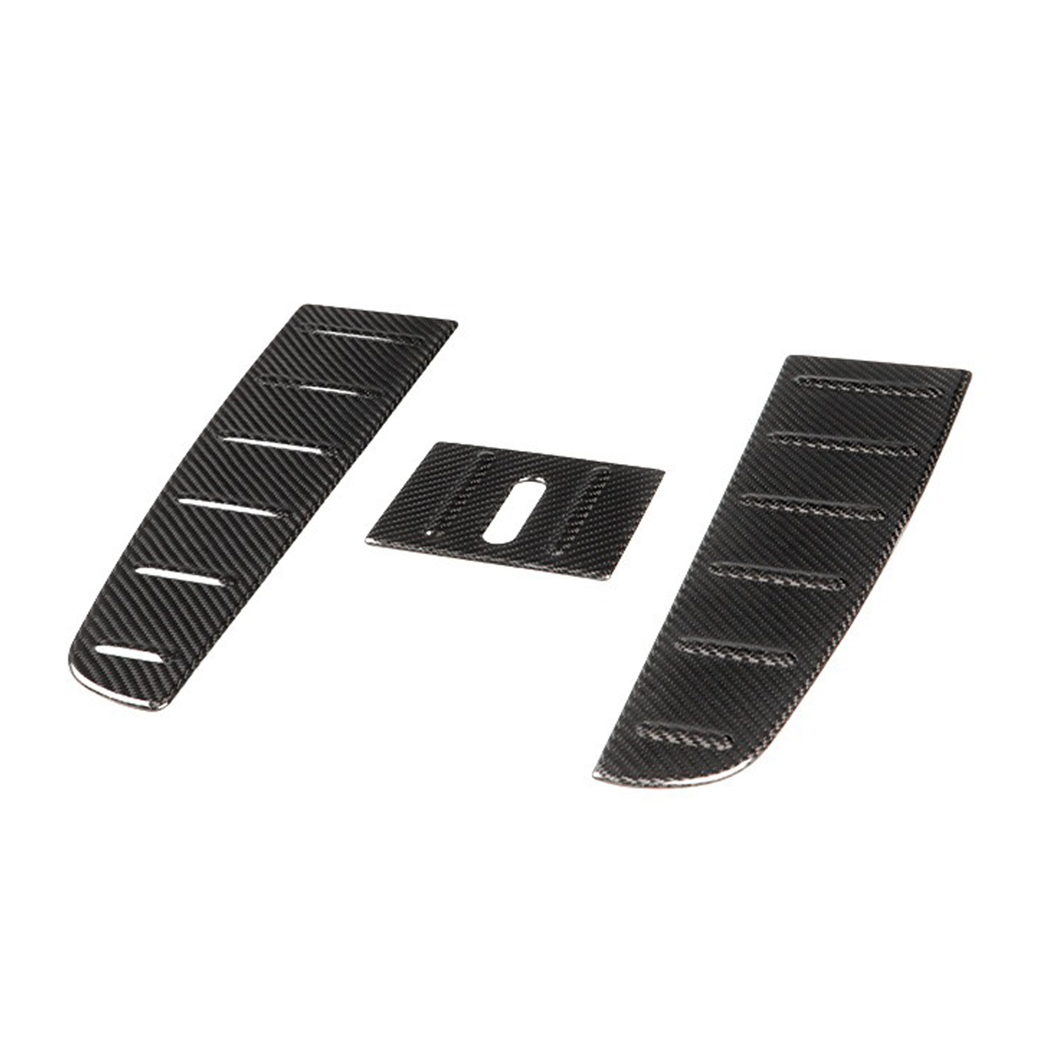Premium Real Carbon Fiber Trunk Sill Plates for Tesla Model X - Durable Protection & Stylish Upgrade for Your Luxury SUV