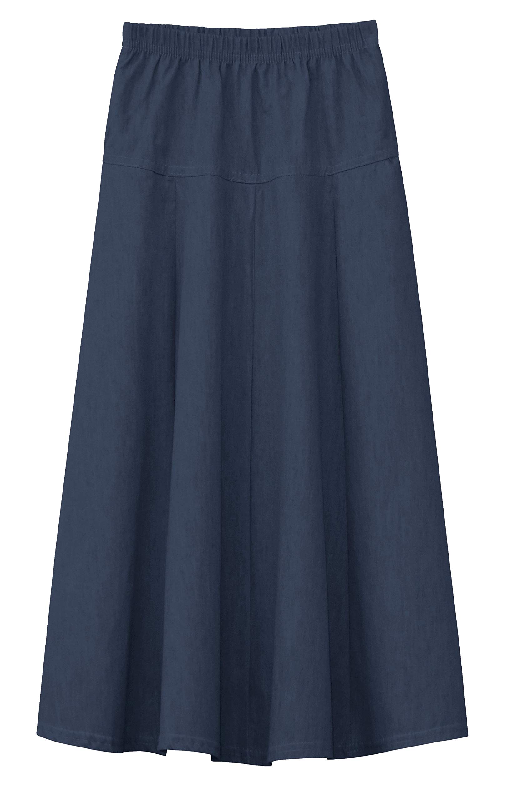 Girls Denim A-Line Skirt for Kids 4-18 Years - Casual & School Wear