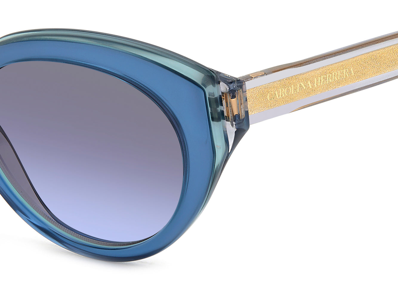 Carolina Herrera HER 0250/S Women's Designer Sunglasses - UV Protection Luxury Fashion Shades for Beach, Driving & Outdoor Activities