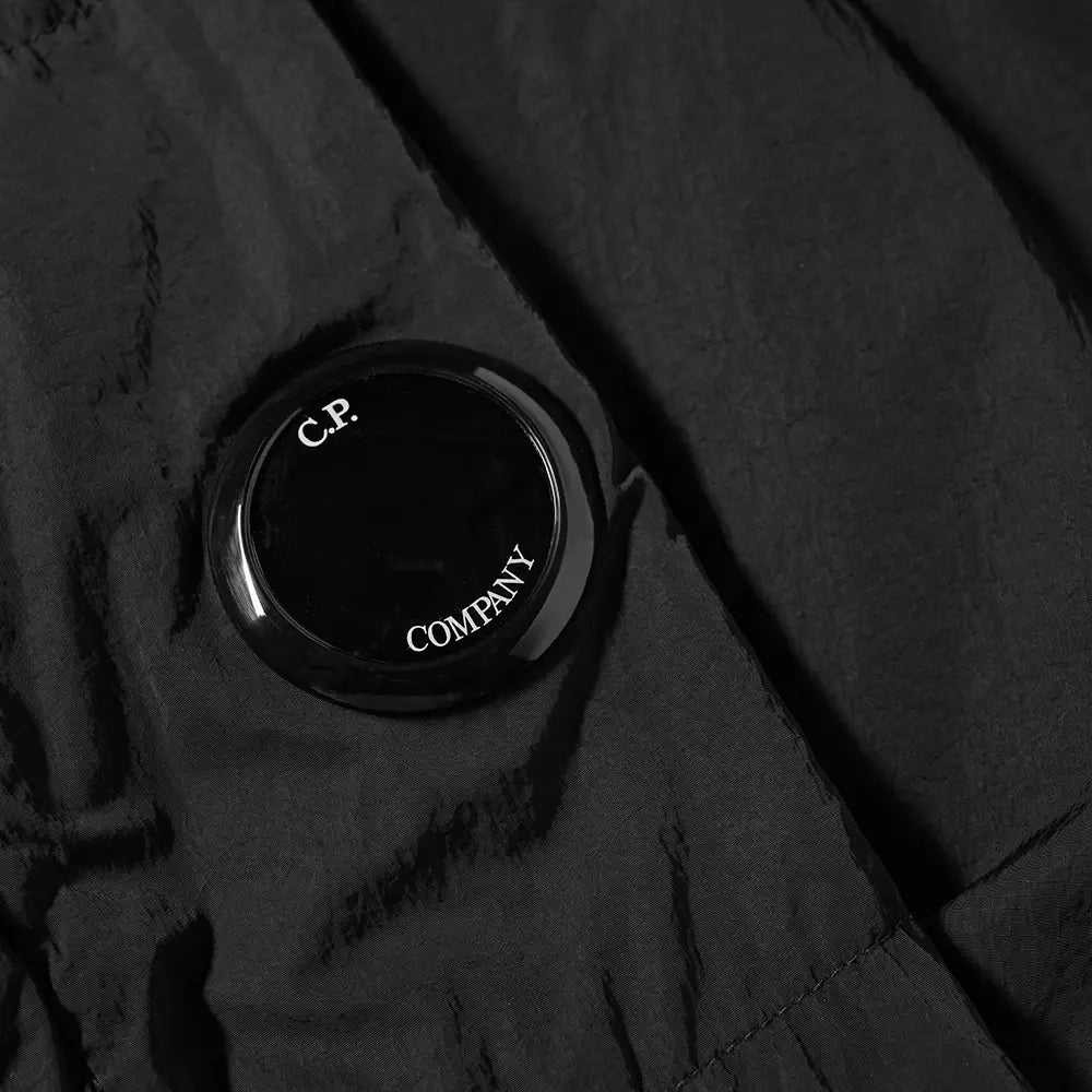 C.P. Company Chrome R Zip Overshirt Jacket - Men's Lightweight Water-Resistant Streetwear for Urban Fashion & Outdoor Activities