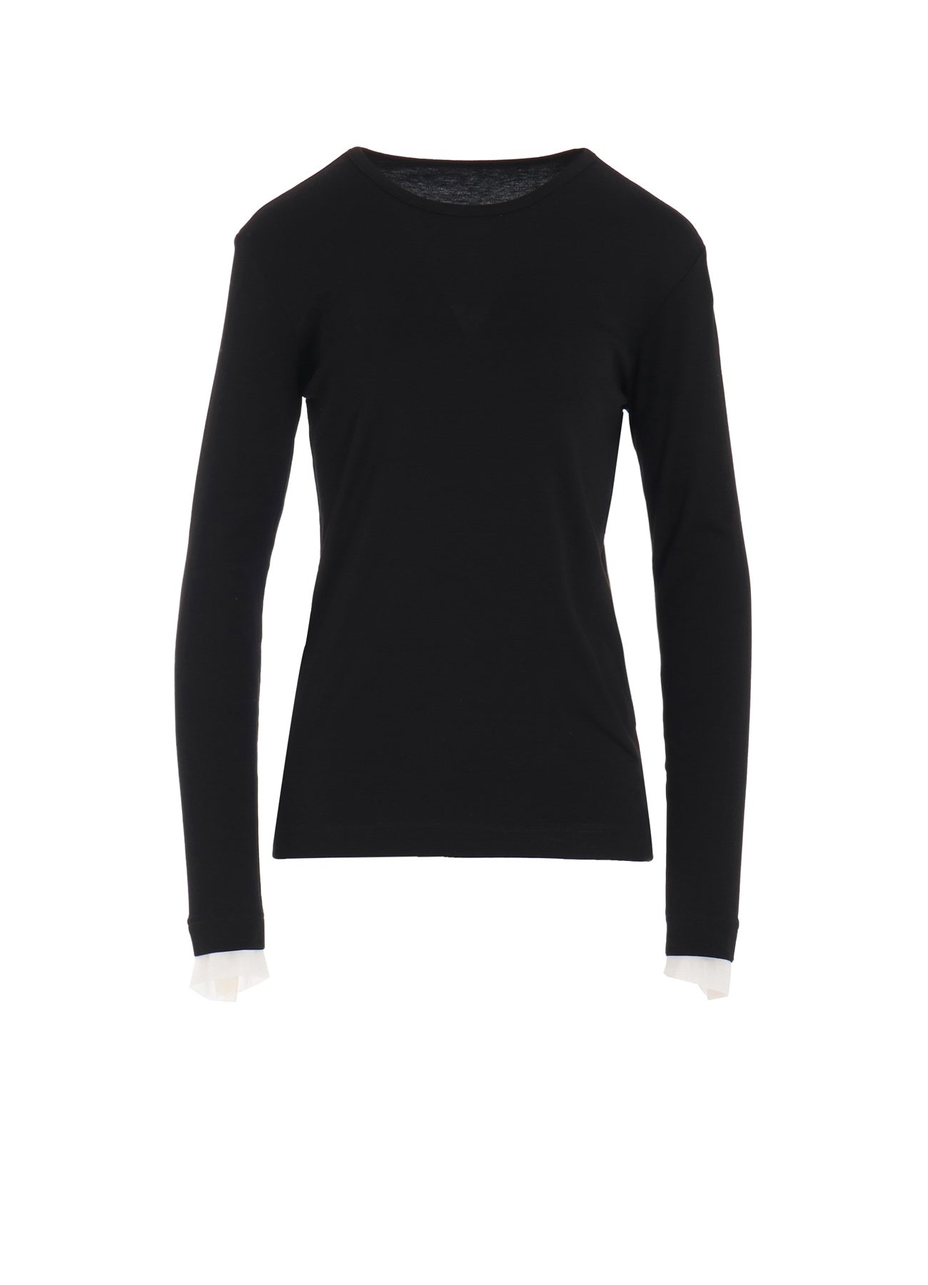 Premium Cotton & Polyester Blend Gauze Round Neck T-Shirt with Double Cuffs - Soft, Breathable & Comfortable for Casual Wear, Summer Outfits and Layering