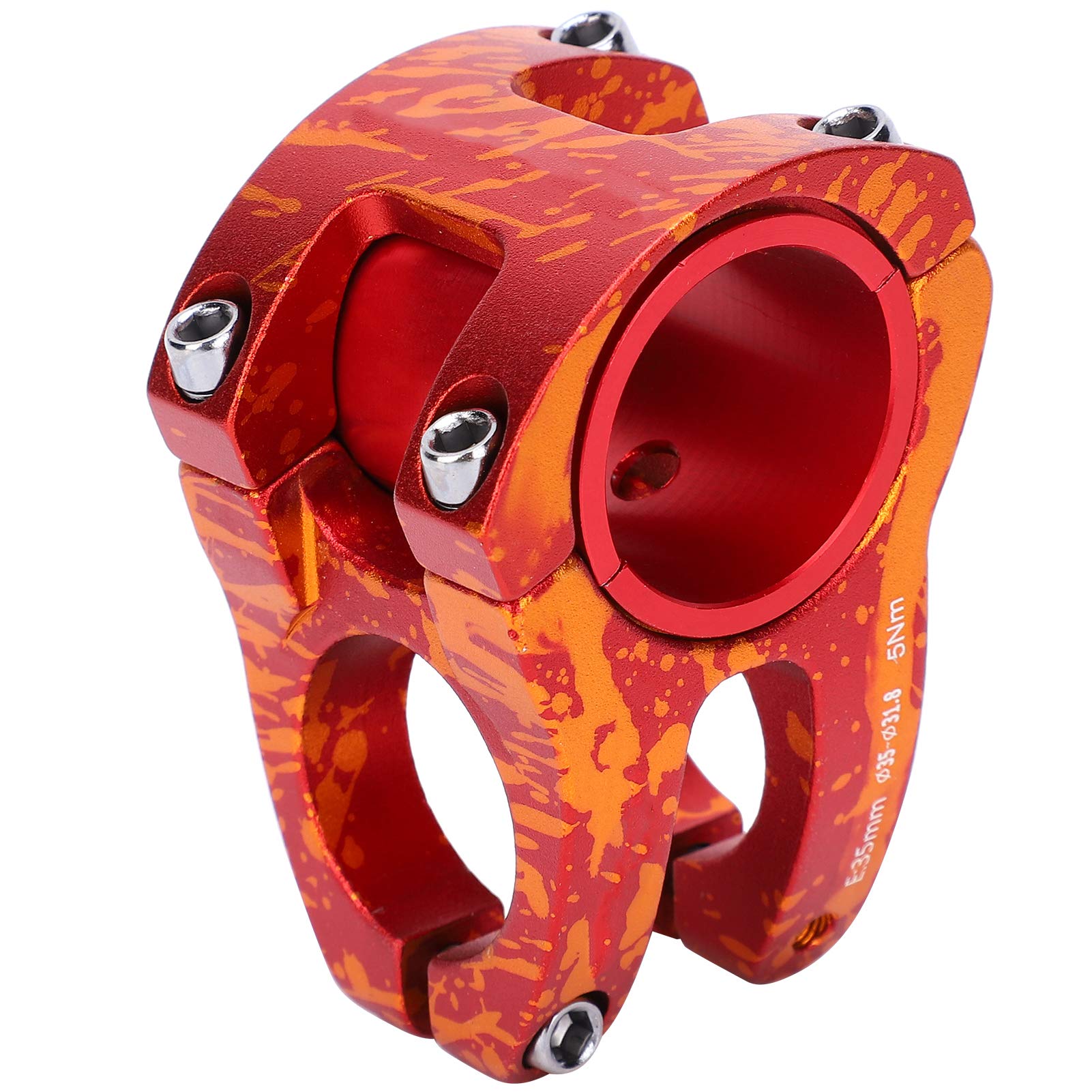 Vbestlife 31.8/35x35mm Aluminum Alloy Bike Stem - Lightweight Short Mountain Bicycle Handlebar Stem for MTB, Road Bike & Fixie | Perfect for Commuting, Trail Riding & Urban Cycling Accessories