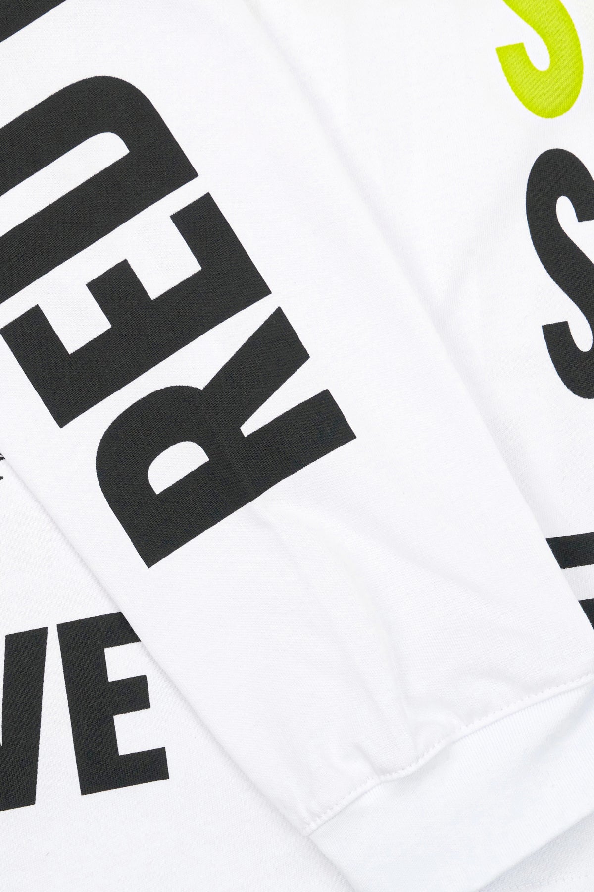 LAWRENCE Long Sleeve T-Shirt | White RTA Underground Streetwear | Casual Wear & Urban Fashion Outfits