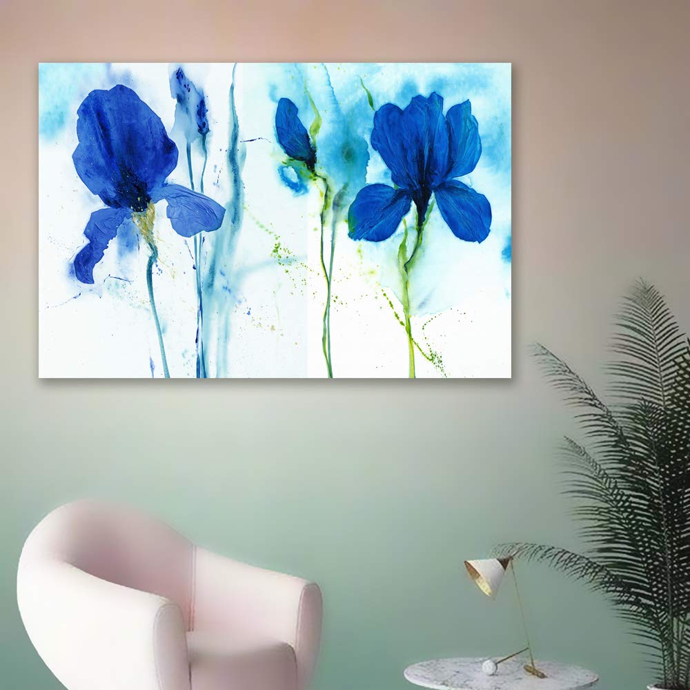 Wall26 Canvas Wall Art - Stunning Giclee Flower Painting for Home Decor, 16x24 Inches, Perfect for Bedroom, Living Room, and Office Spaces