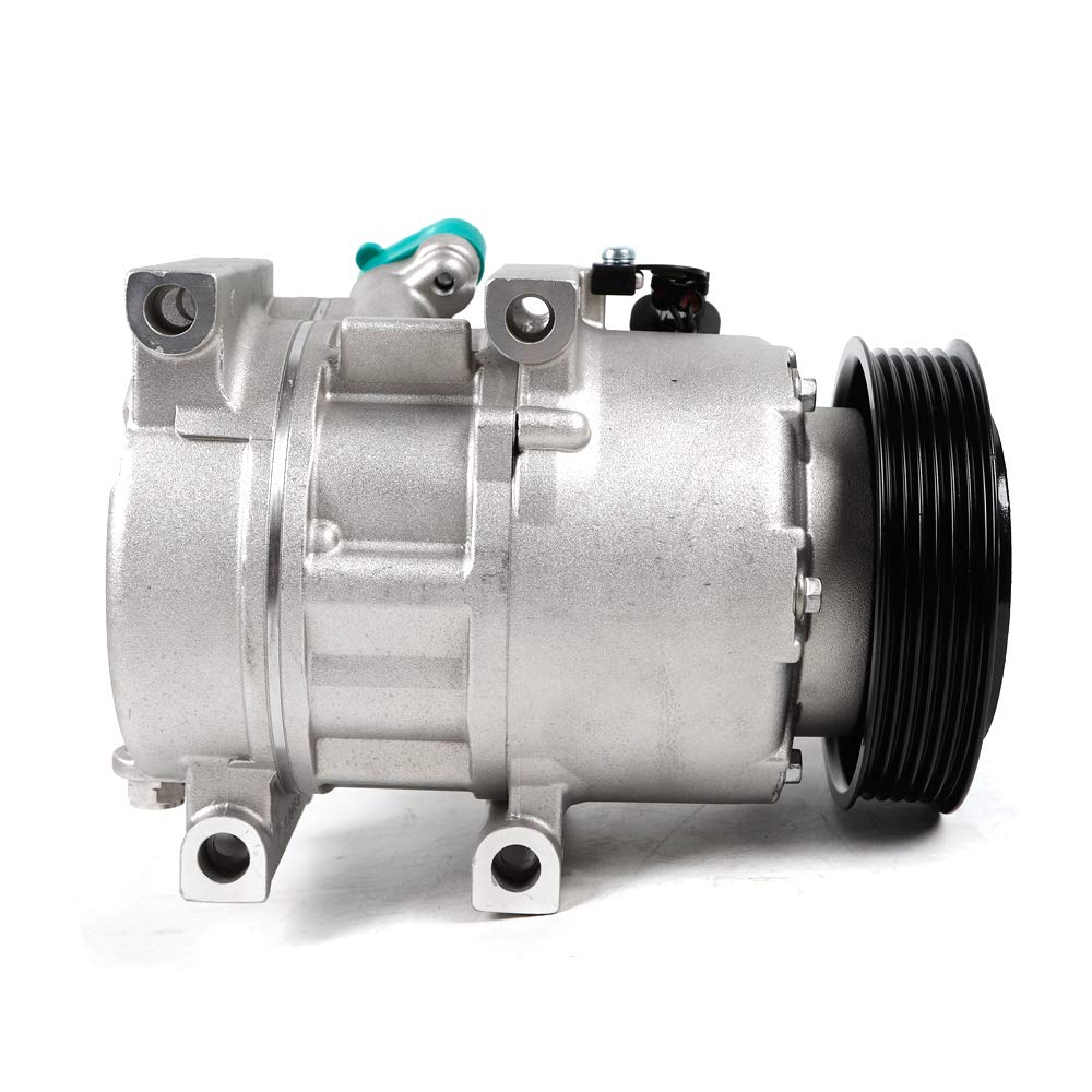 TBVECHI AC Compressor with Clutch - Compatible with Hyundai Sonata 2011-2014 & Kia Optima 2011 L4 2.0L 2.4L | 178317 | Perfect for AC Repair & Summer Cooling